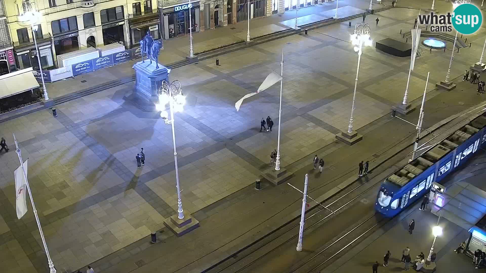 Zagreb – Bana Jelačića square panorama