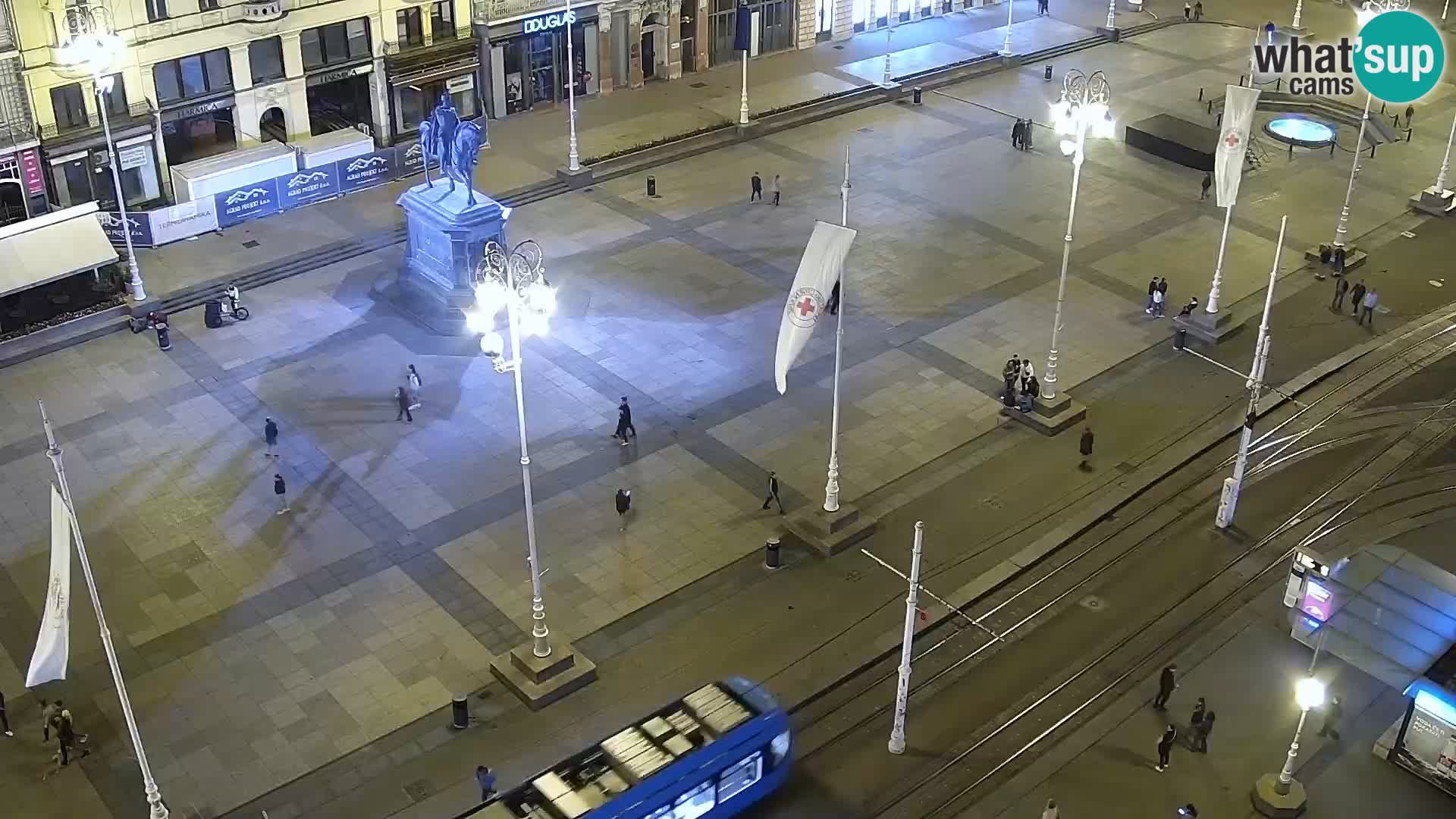 Webcam live Zagreb – Piazza Ban Jelačić