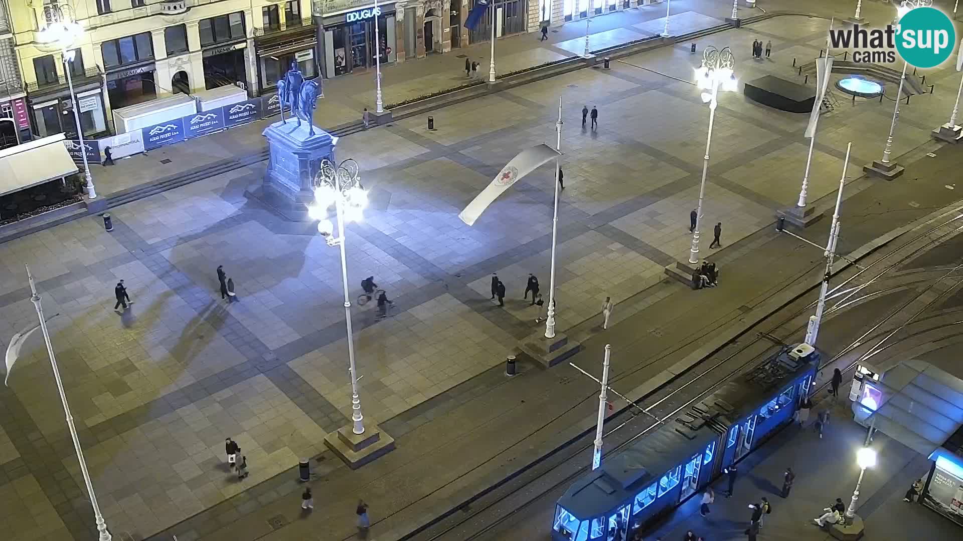 Ban Jelačić Platz  Live webcam Zagreb – Hotel Dubrovnik