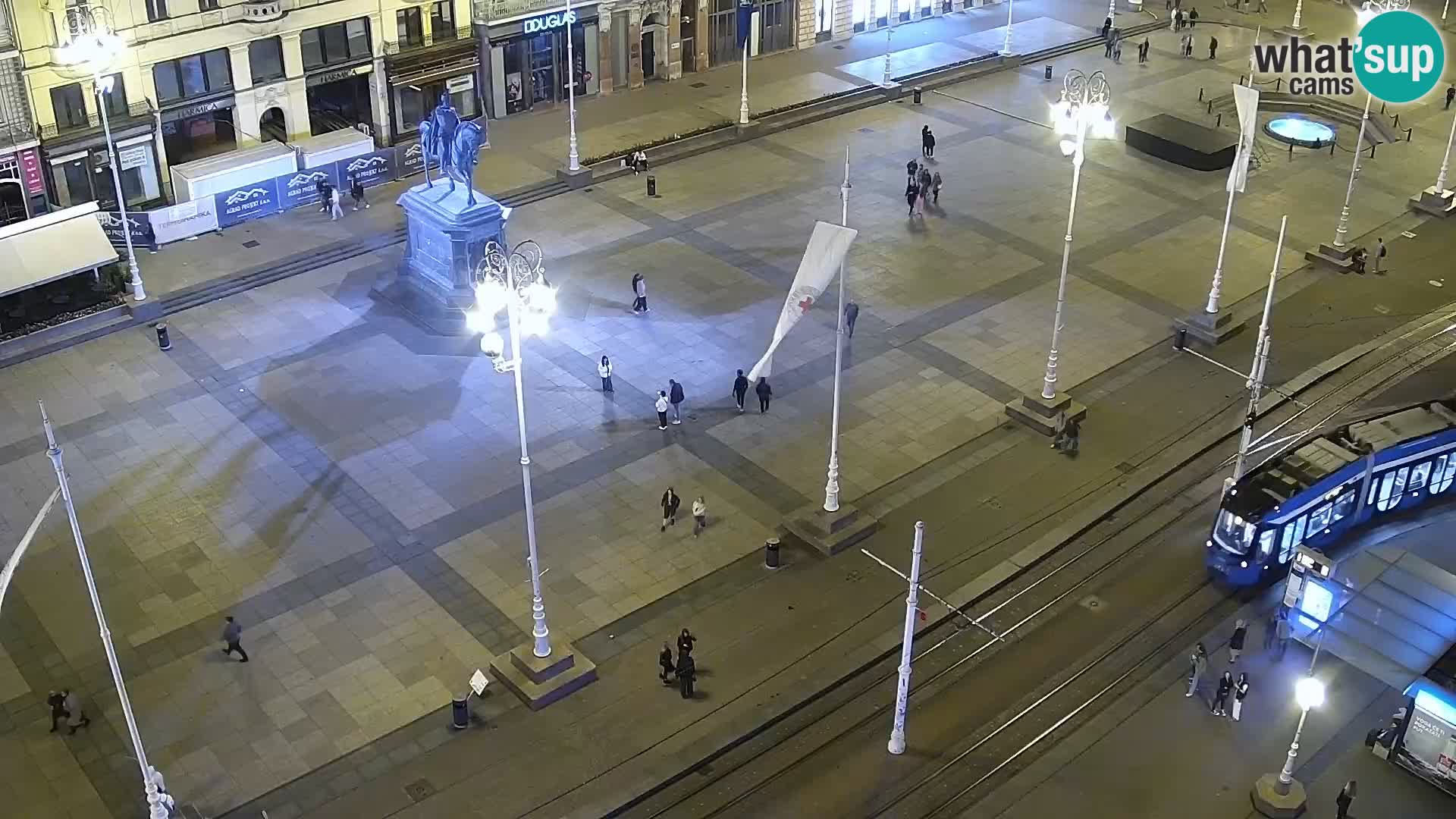 Plaza Ban Jelačić camera en vivo Zagreb – Hotel Dubrovnik