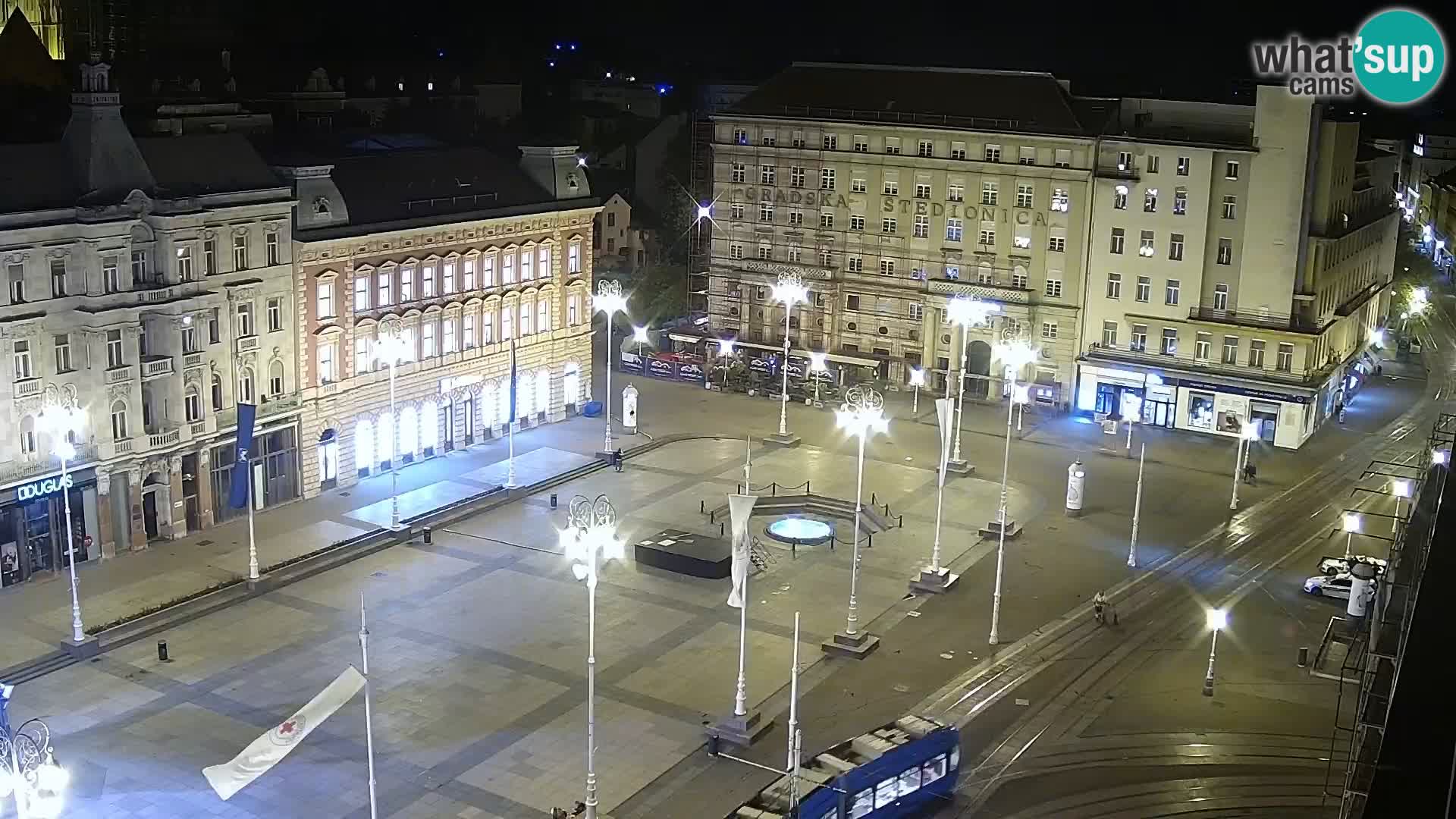 LIVE Webcam Zagreb Hotel Dubrovnik | Ban Jelačić square