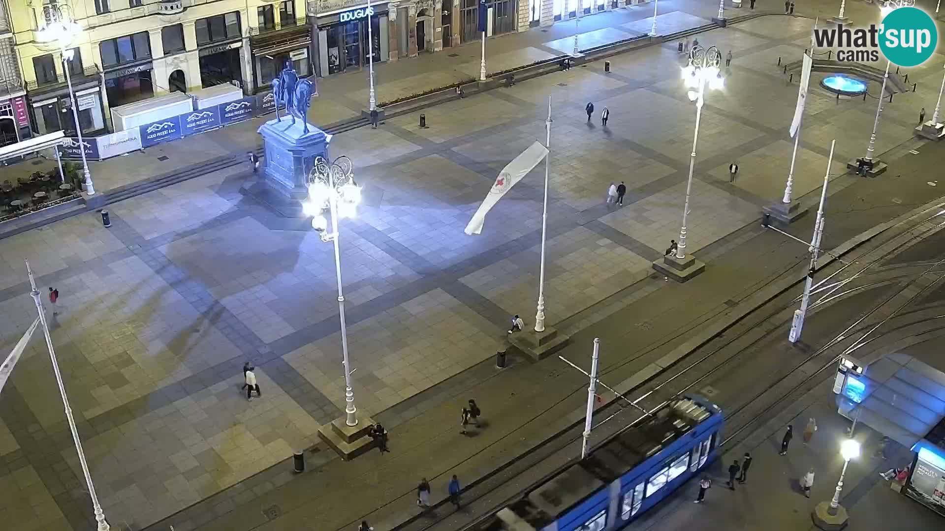 Plaza Ban Jelačić camera en vivo Zagreb – Hotel Dubrovnik