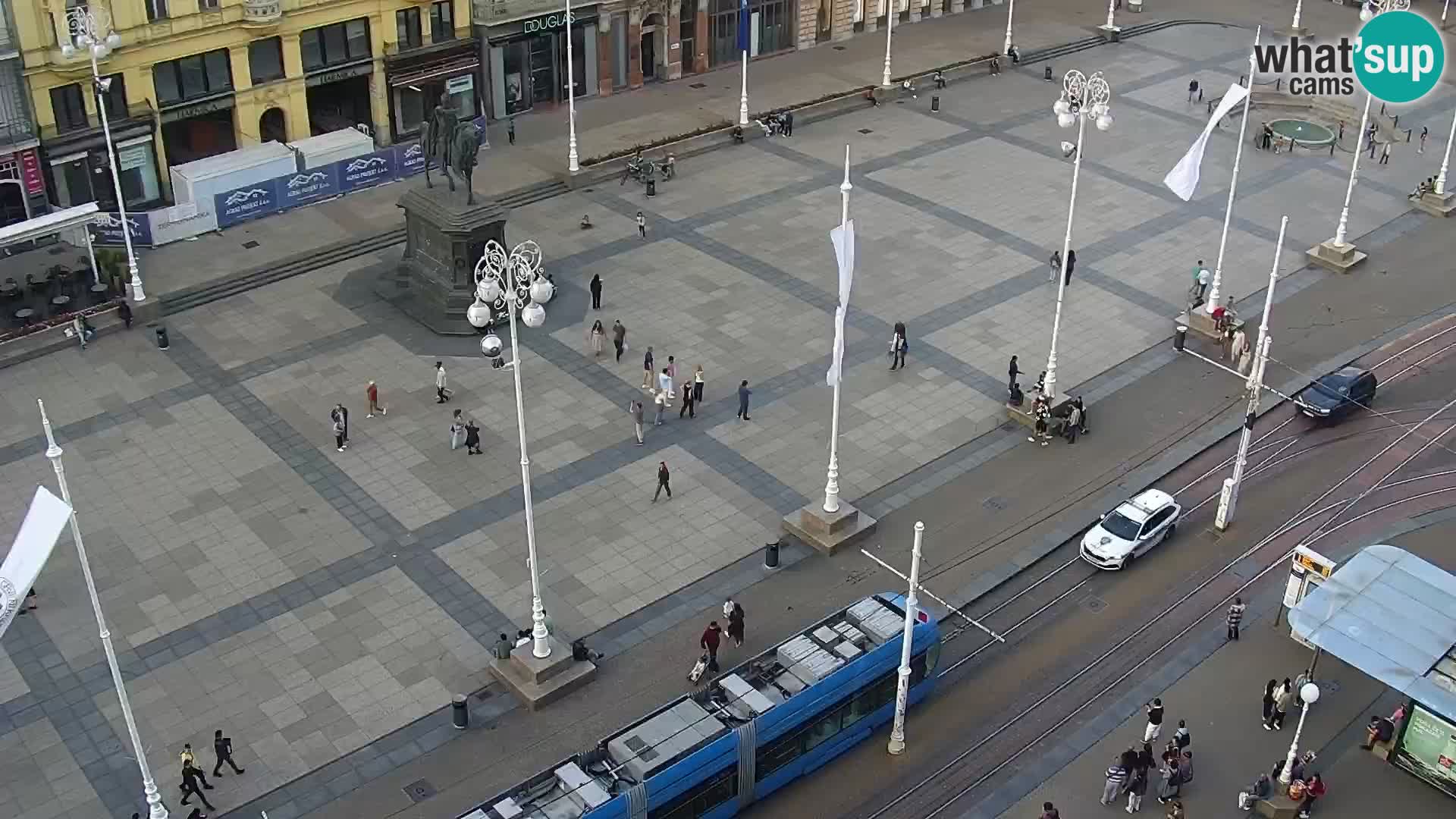 Plaza Ban Jelačić camera en vivo Zagreb – Hotel Dubrovnik