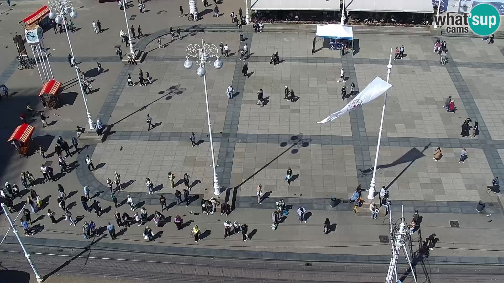 Piazza Ban Jelačić livecam Zagreb – Hotel Dubrovnik