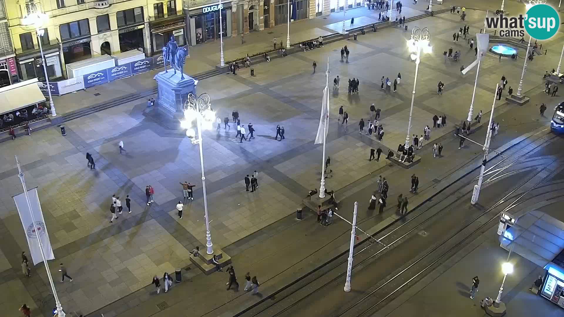 Ban Jelačić live cam Zagreb – Hotel Dubrovnik
