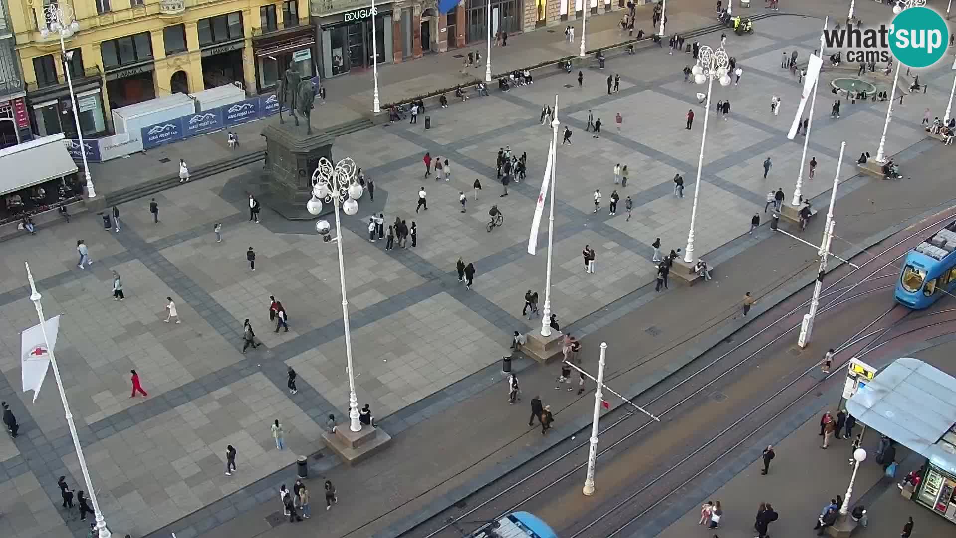 Web kamera Zagreb – Trg Bana Jelačića