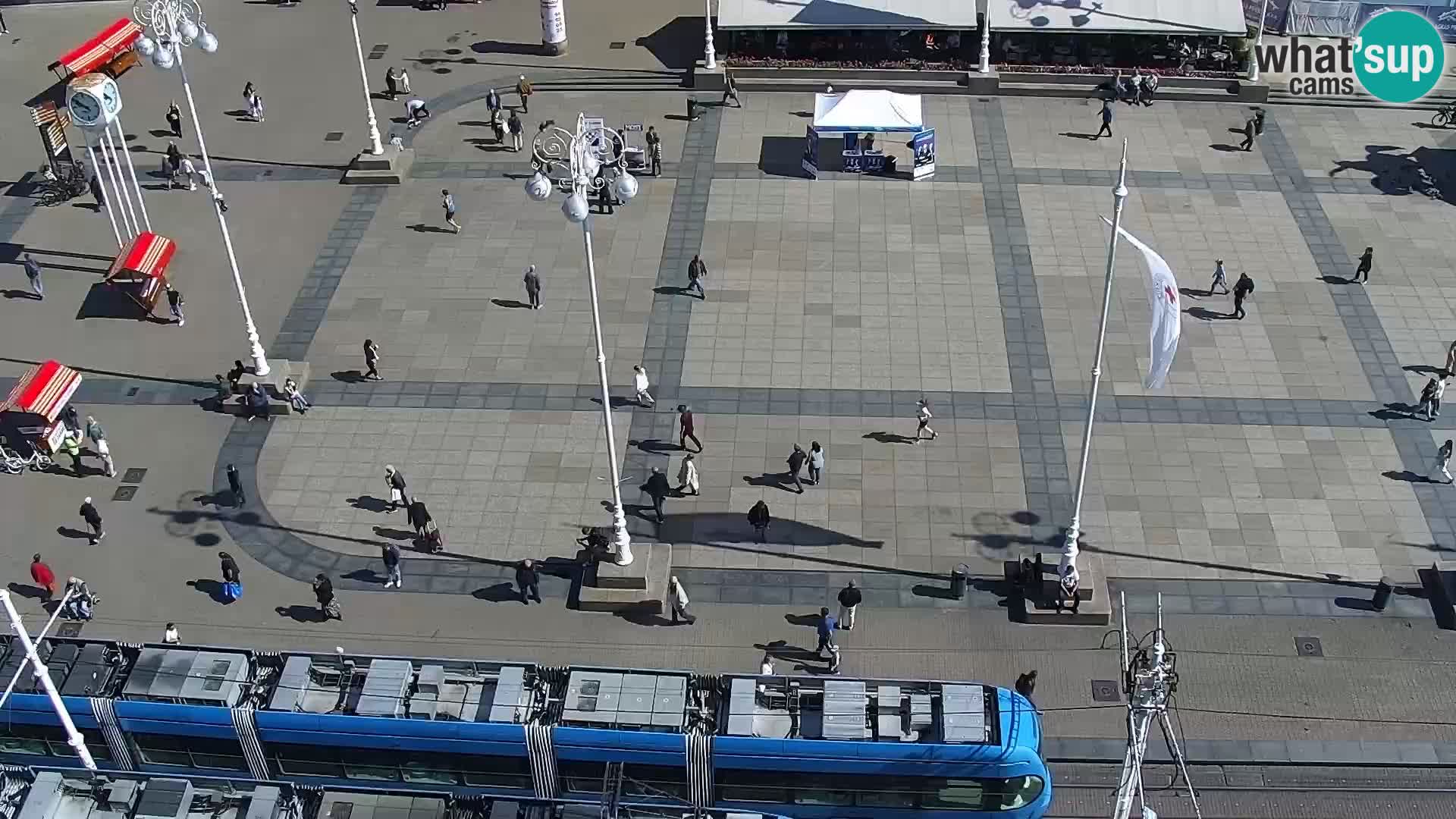 Web kamera Zagreb – Trg Bana Jelačića
