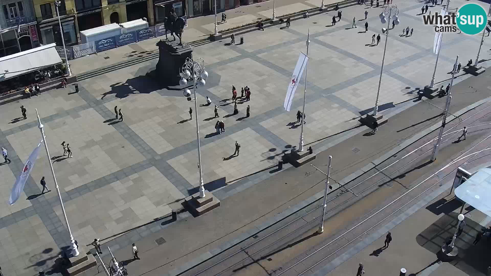 Webcam Zagreb – Ban Jelačić square