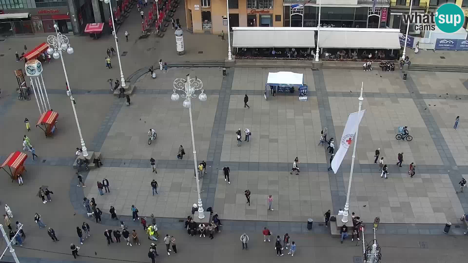 Webcam Zagreb – Ban Jelačić square