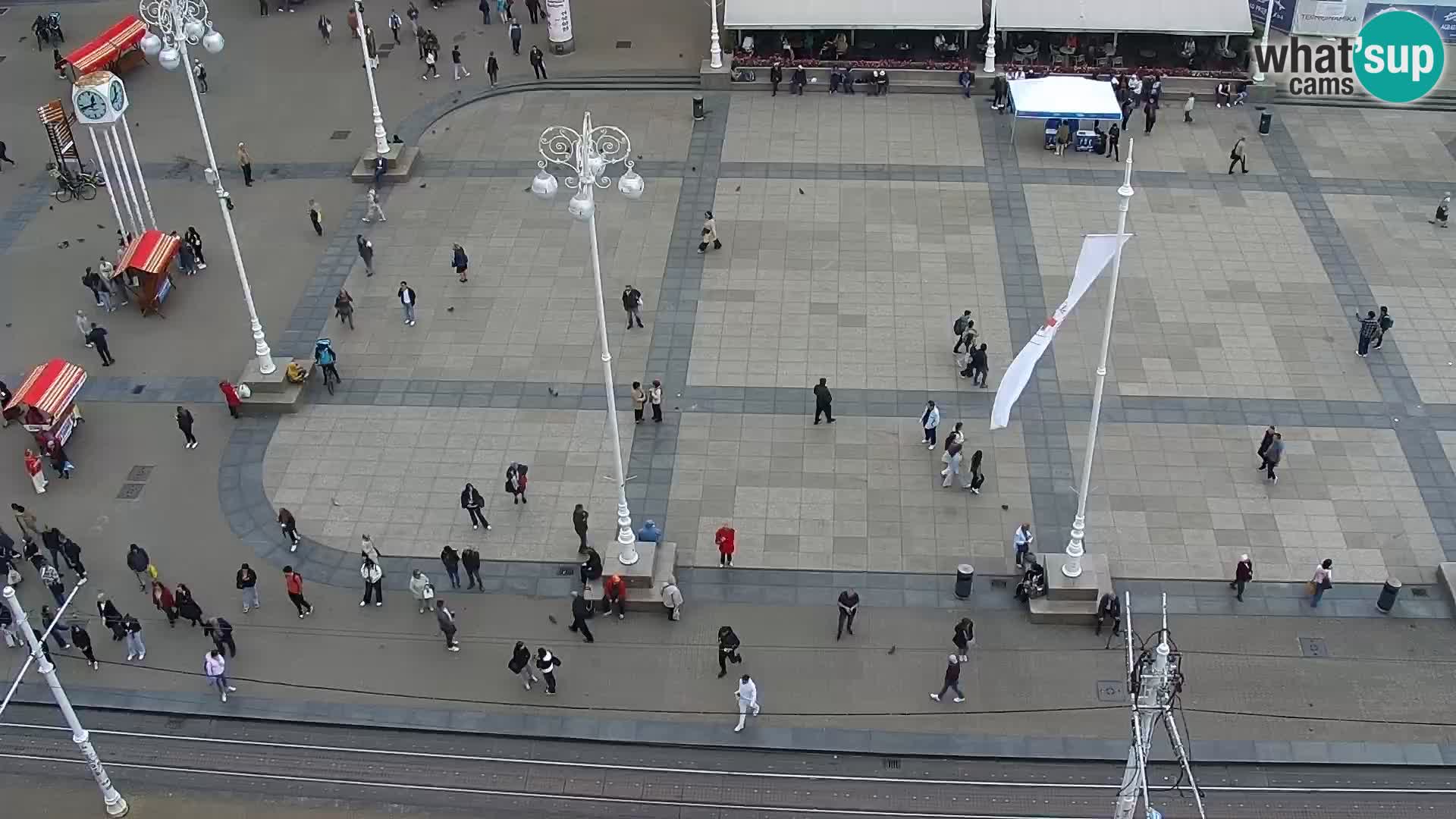 LIVE Webcam Zagreb Hotel Dubrovnik | Ban Jelačić square