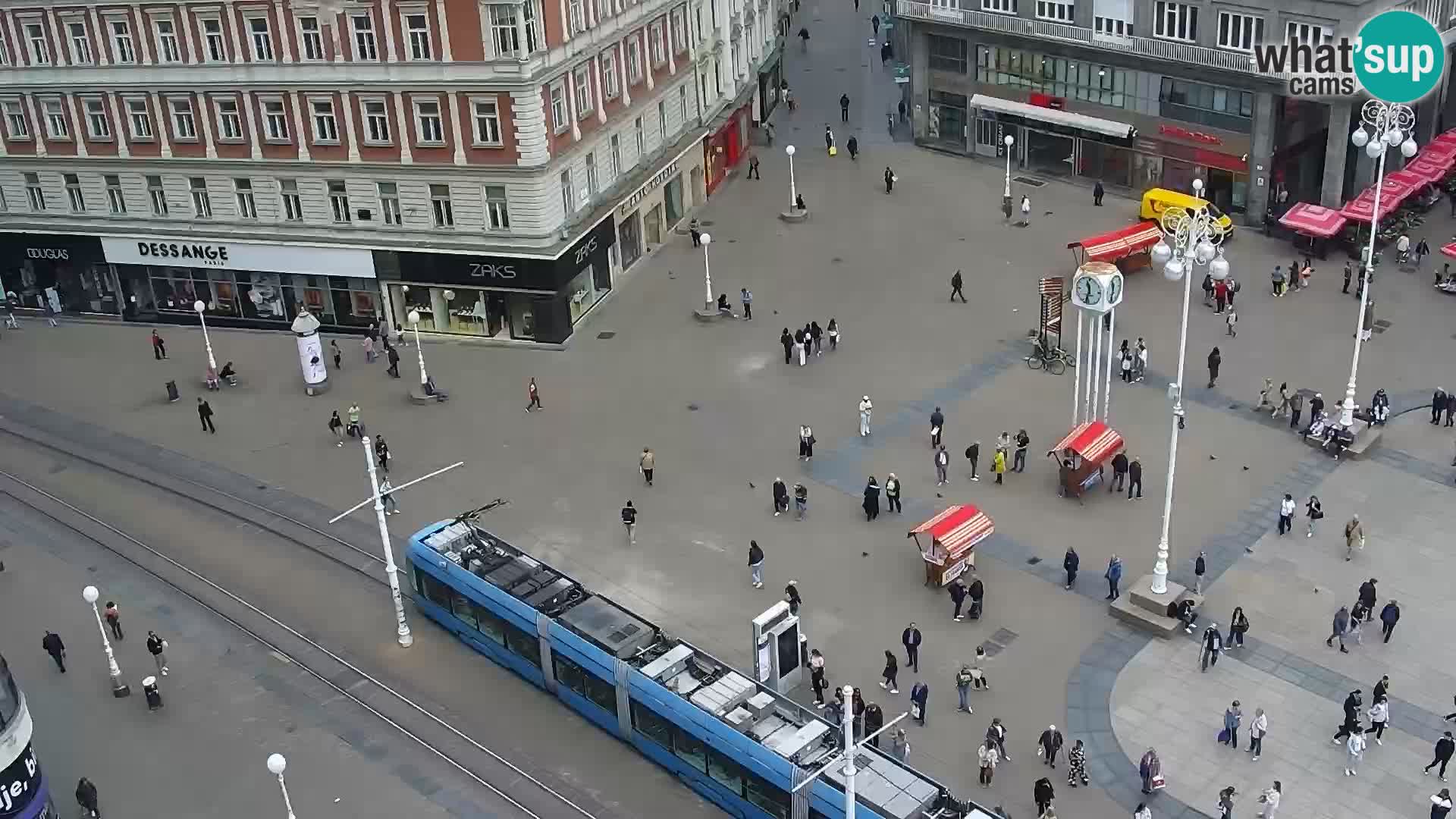 Zagabria – piazza Ban Jelačić