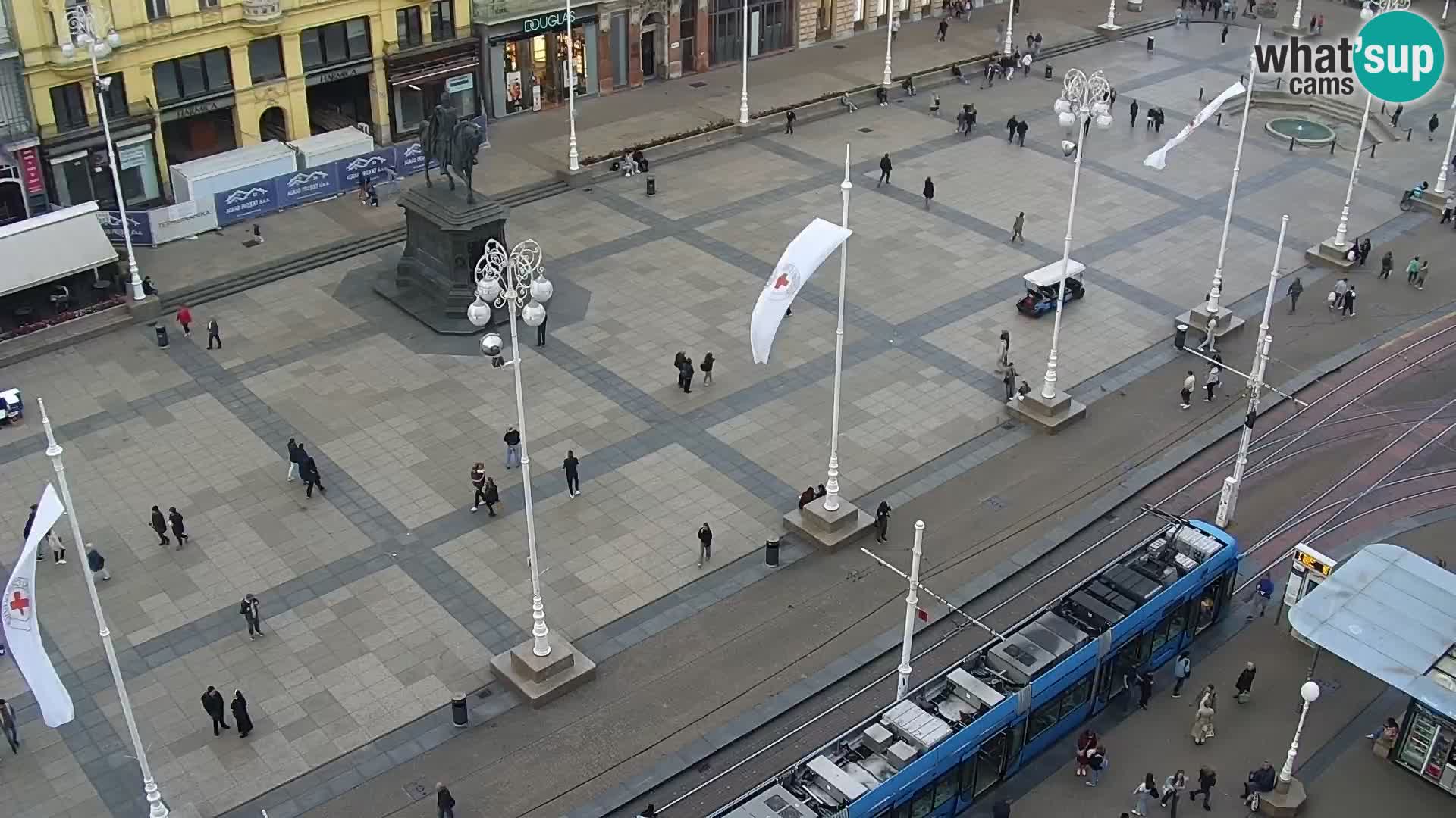 Ban Jelačić live cam Zagreb – Hotel Dubrovnik
