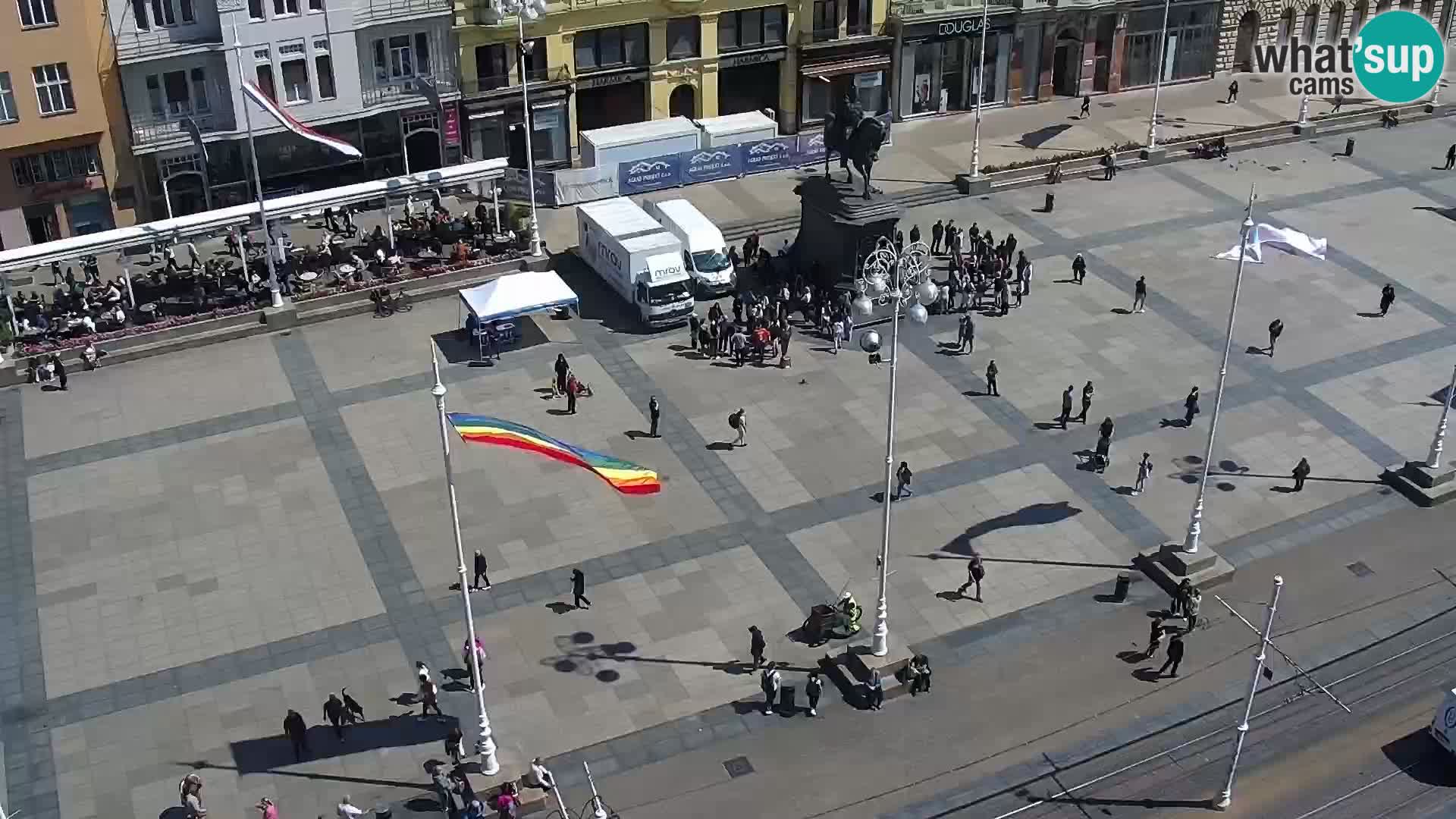 Zagabria – piazza Ban Jelačić
