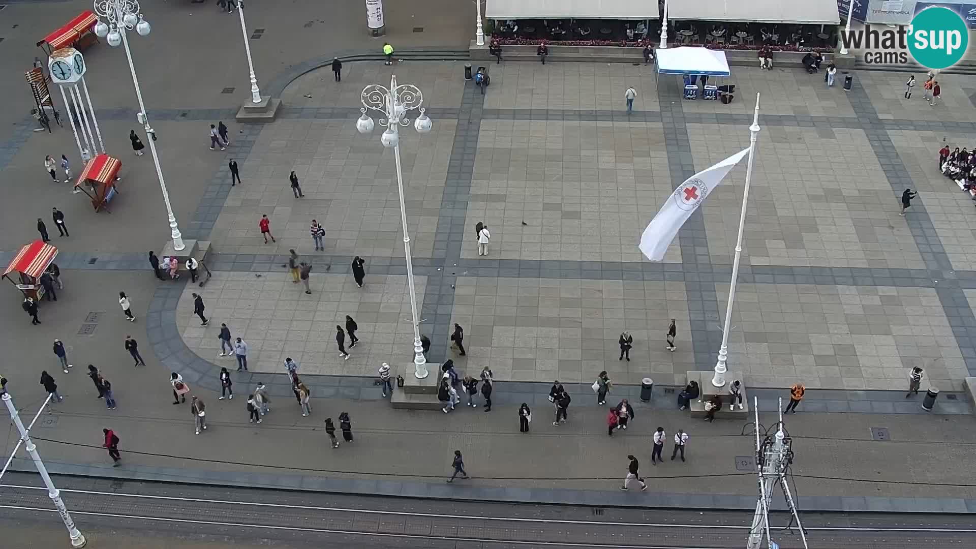 Webcam Zagreb – Ban Jelačić square