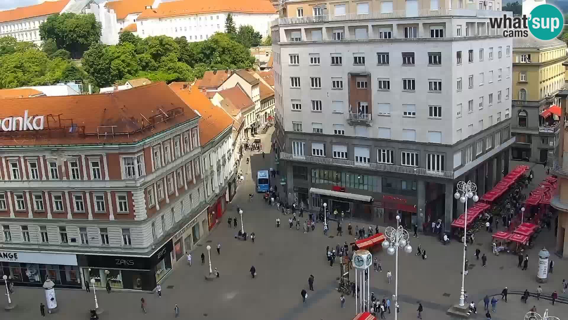 Webcam Zagreb – Carré Ban Jelačić