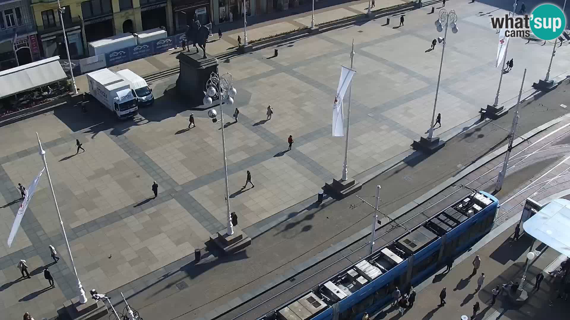 Ban Jelačić live cam Zagreb – Hotel Dubrovnik