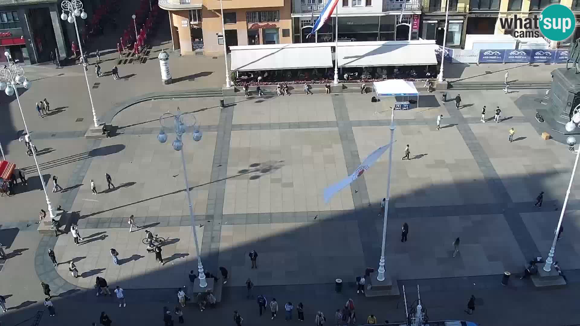 Ban Jelačić live cam Zagreb – Hotel Dubrovnik