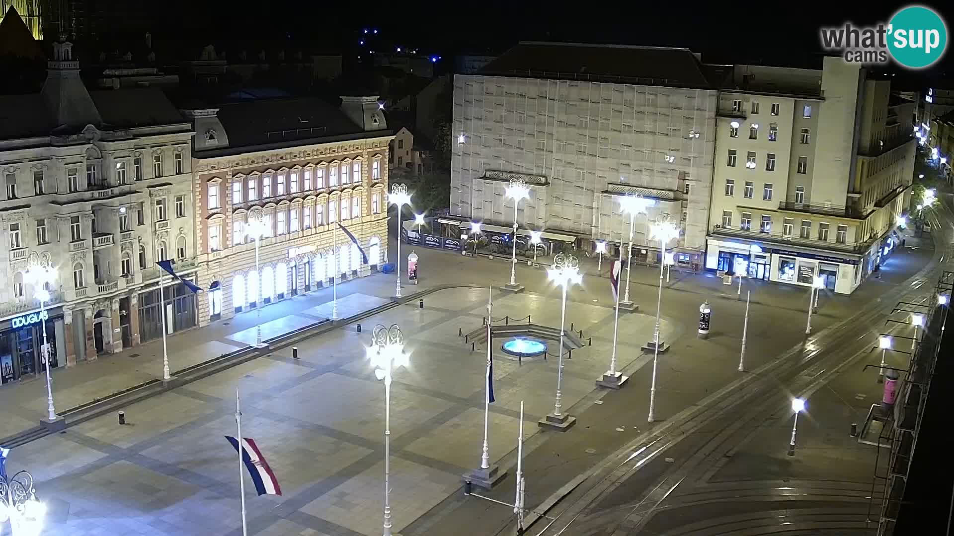Webcam Zagreb – Ban Jelačić square