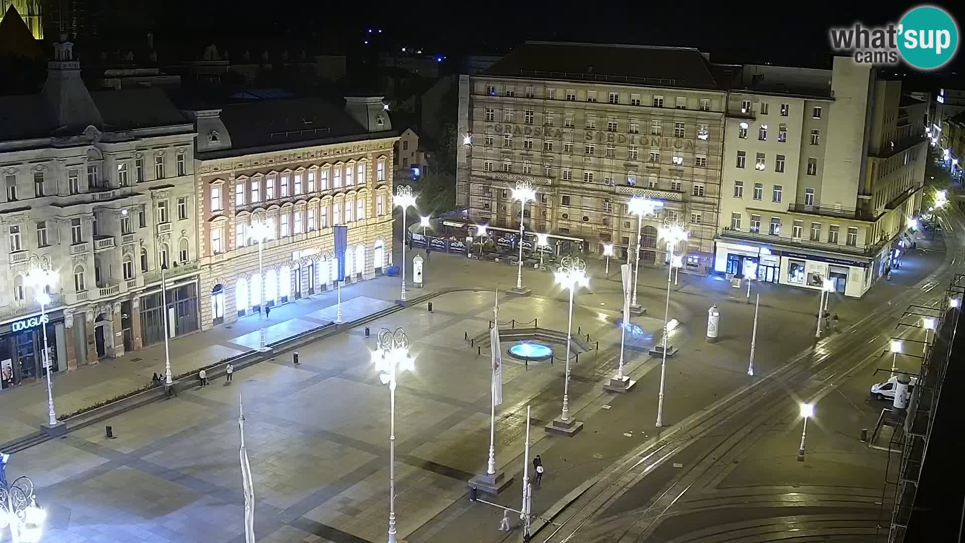 Ban Jelačić live cam Zagreb – Hotel Dubrovnik