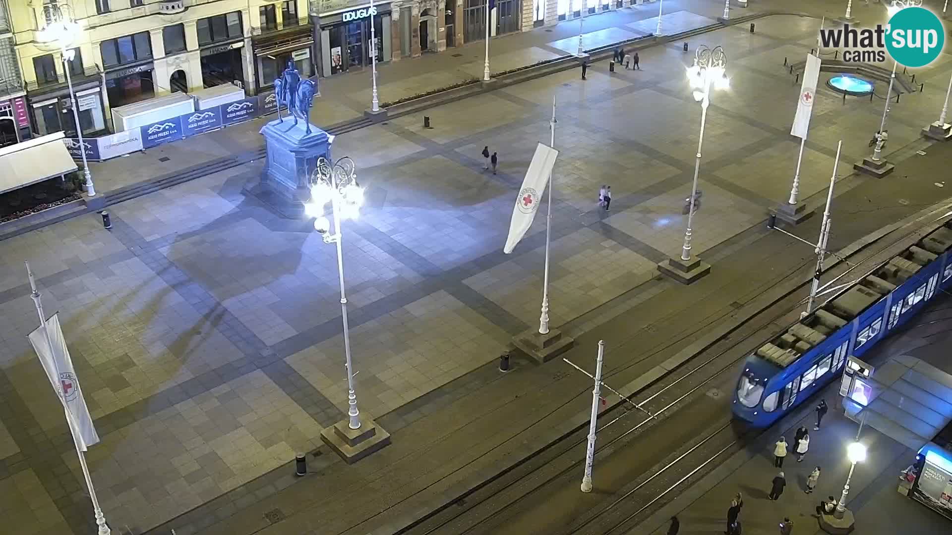Piazza Ban Jelačić livecam Zagreb – Hotel Dubrovnik