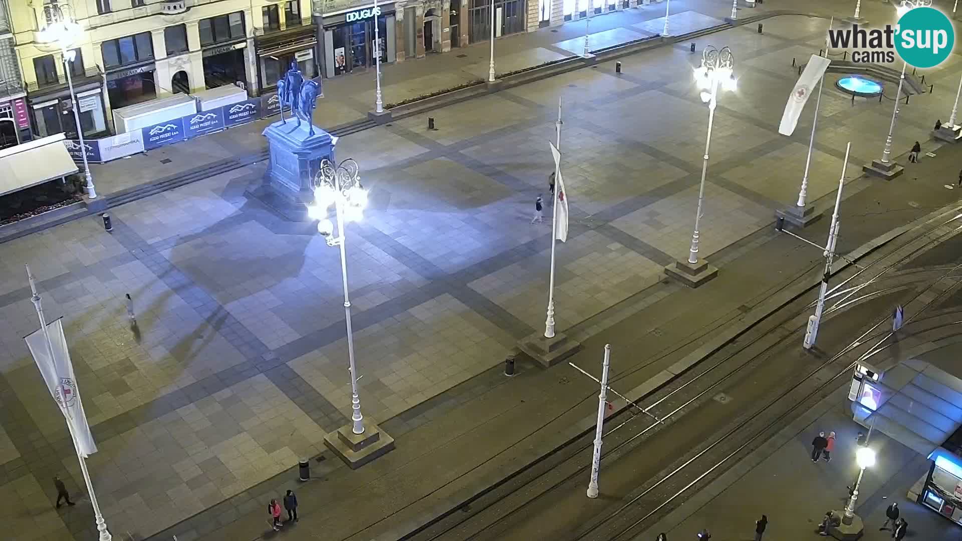 Ban Jelačić live cam Zagreb – Hotel Dubrovnik