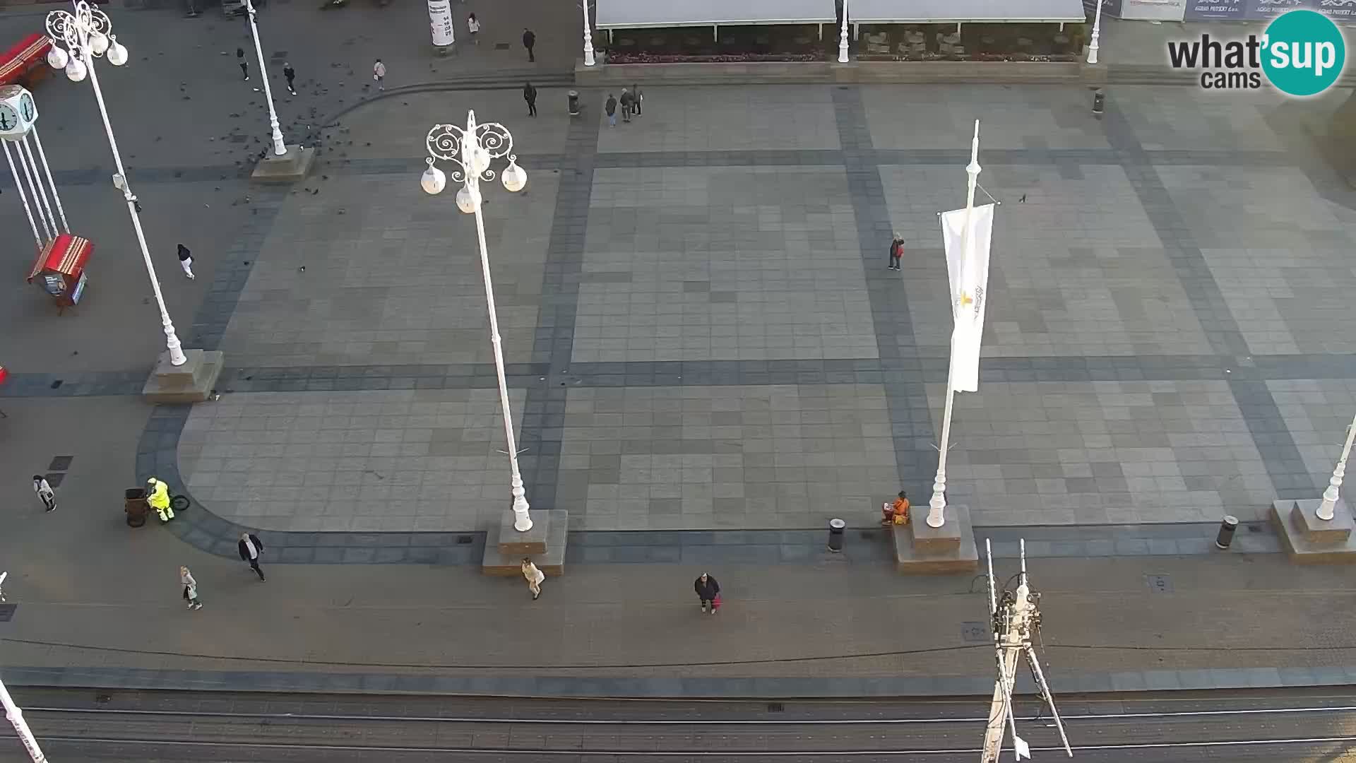 Webcam live Zagreb – Ban Jelačić Platz