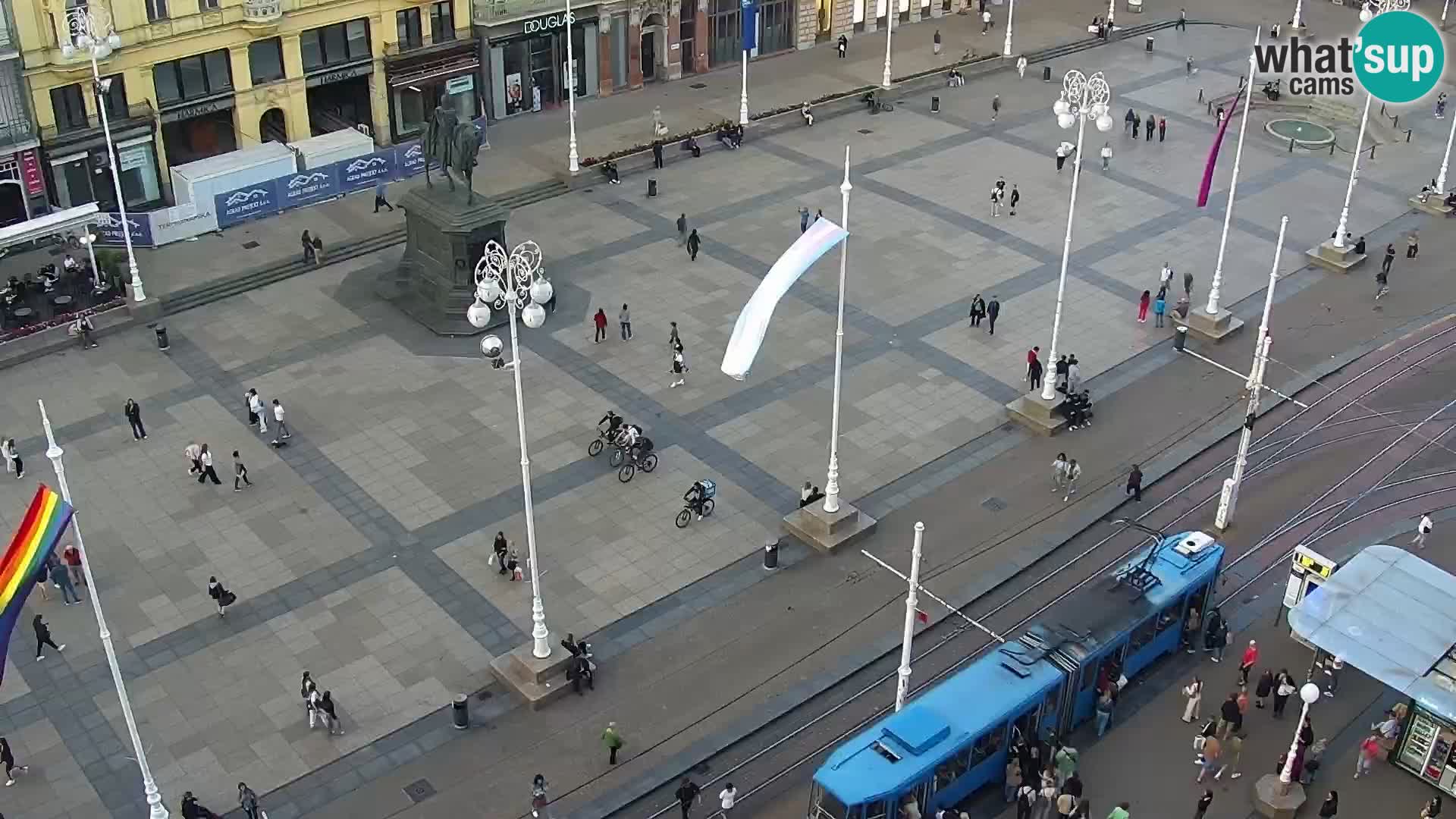 Piazza Ban Jelačić livecam Zagreb – Hotel Dubrovnik