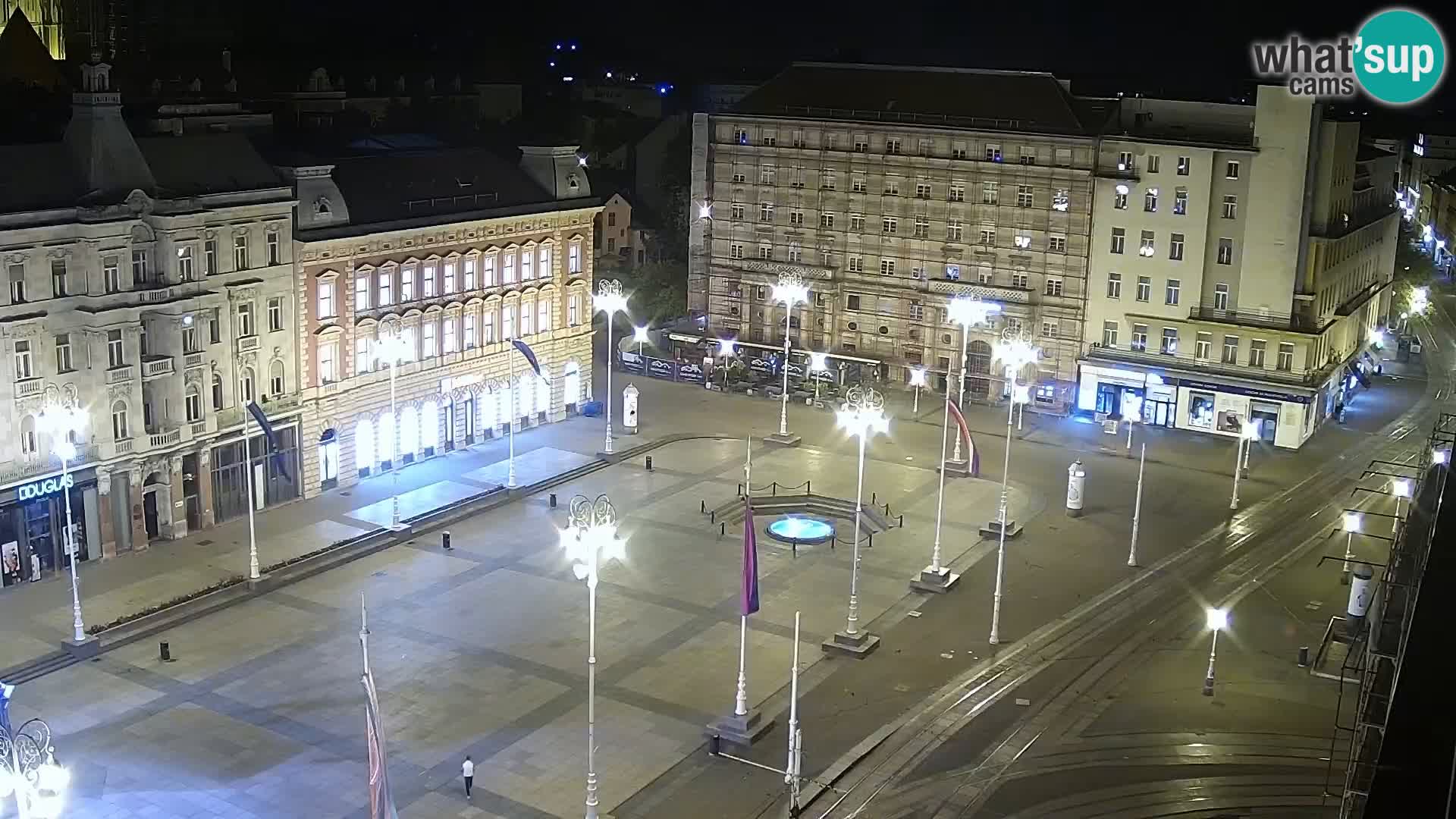 Piazza Ban Jelačić livecam Zagreb – Hotel Dubrovnik