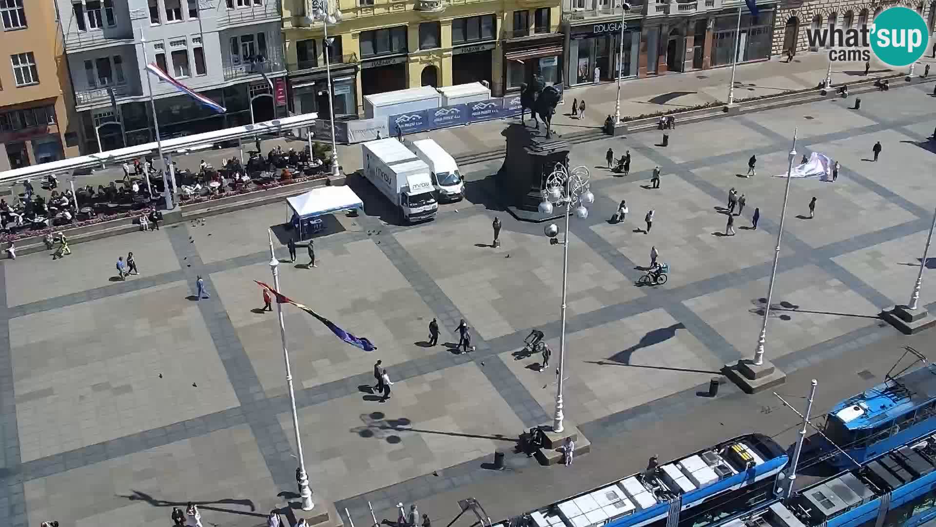 Webcam Zagreb – Ban Jelačić square