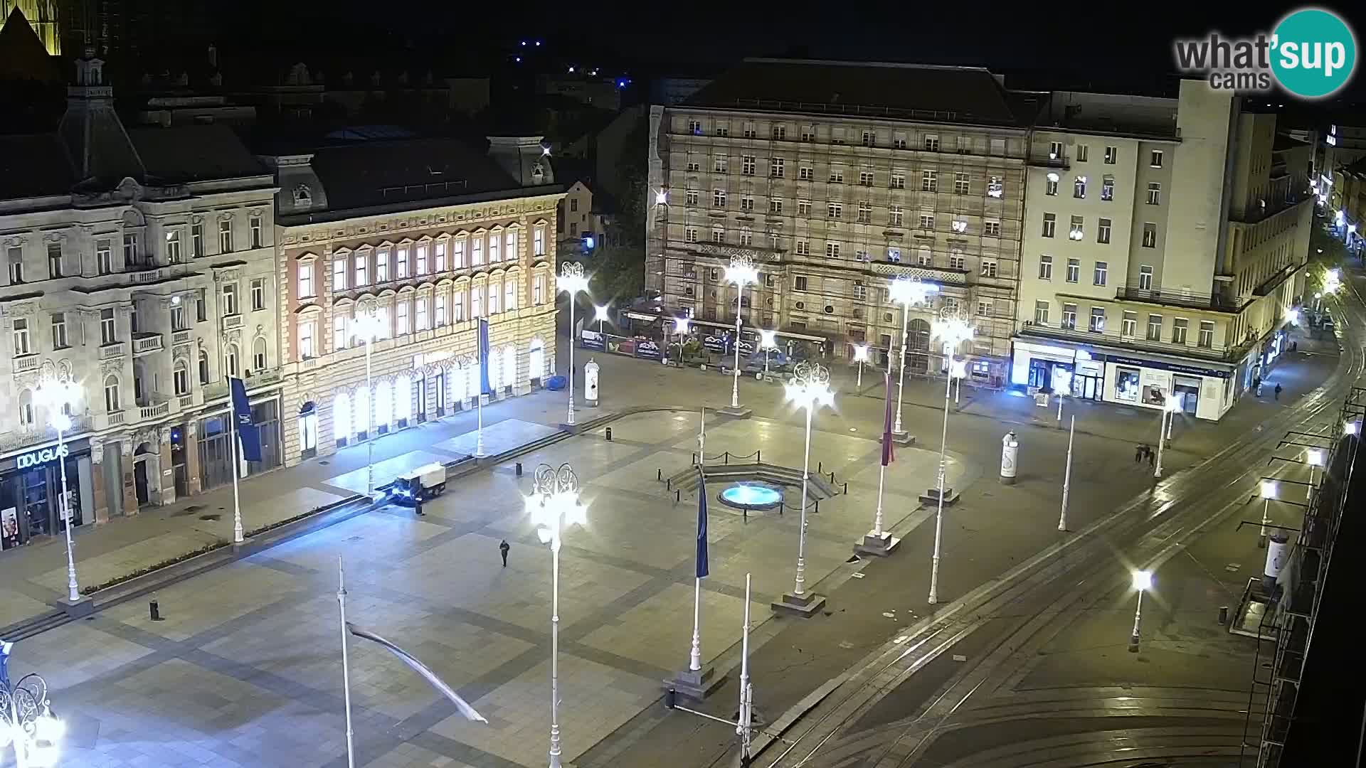 Piazza Ban Jelačić livecam Zagreb – Hotel Dubrovnik