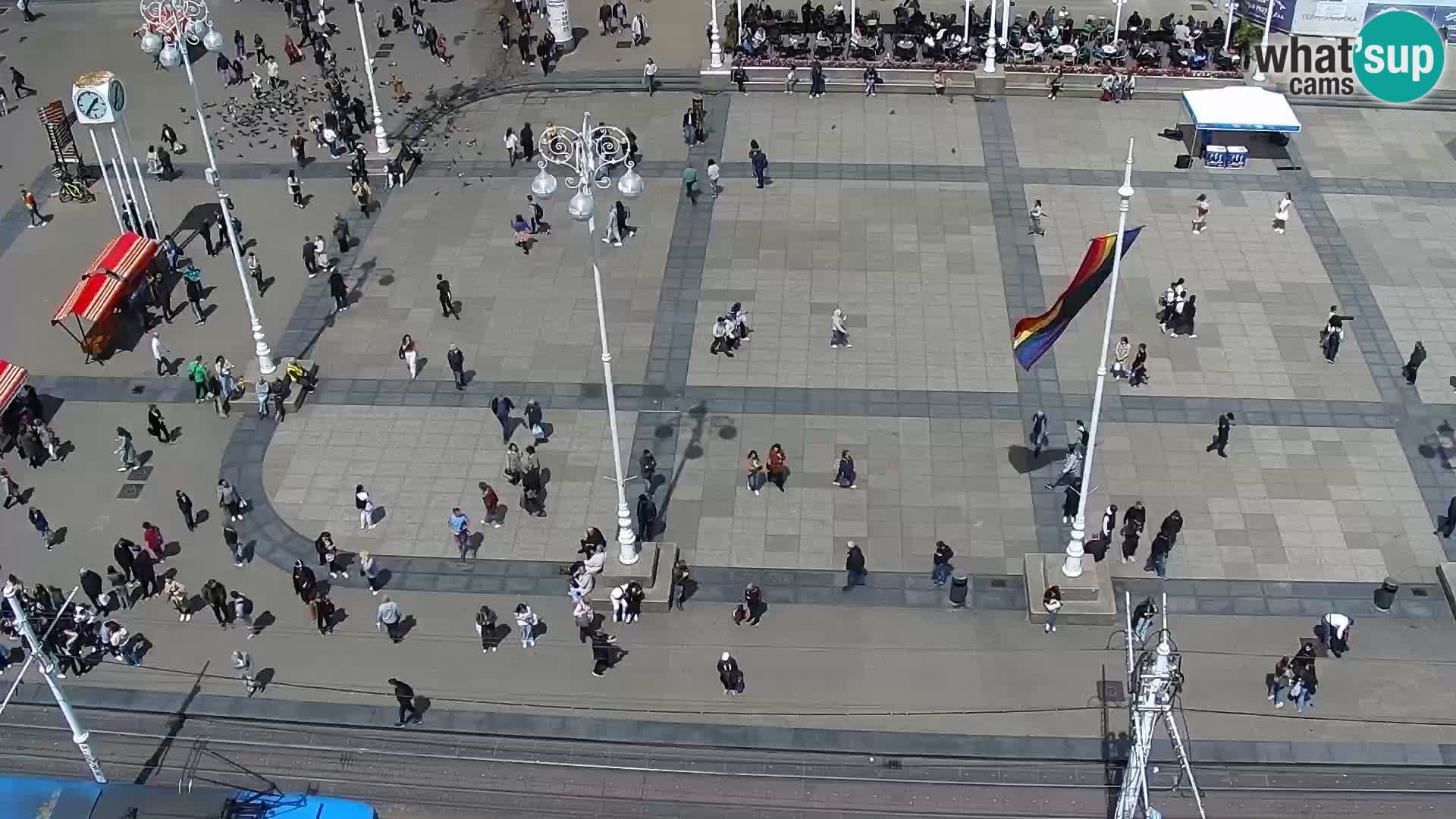 Zagabria – piazza Ban Jelačić
