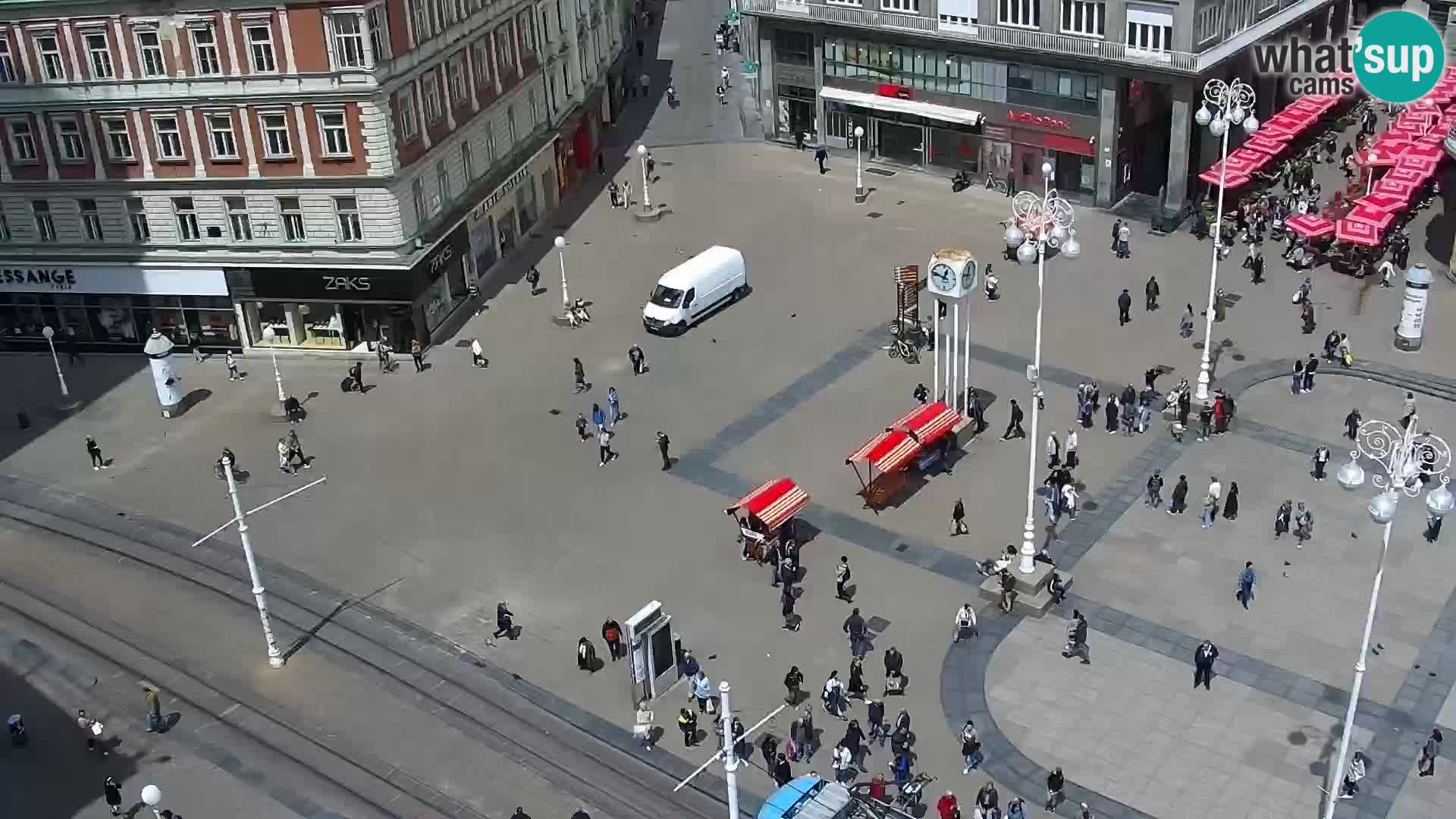 Webcam Zagreb – Ban Jelačić square