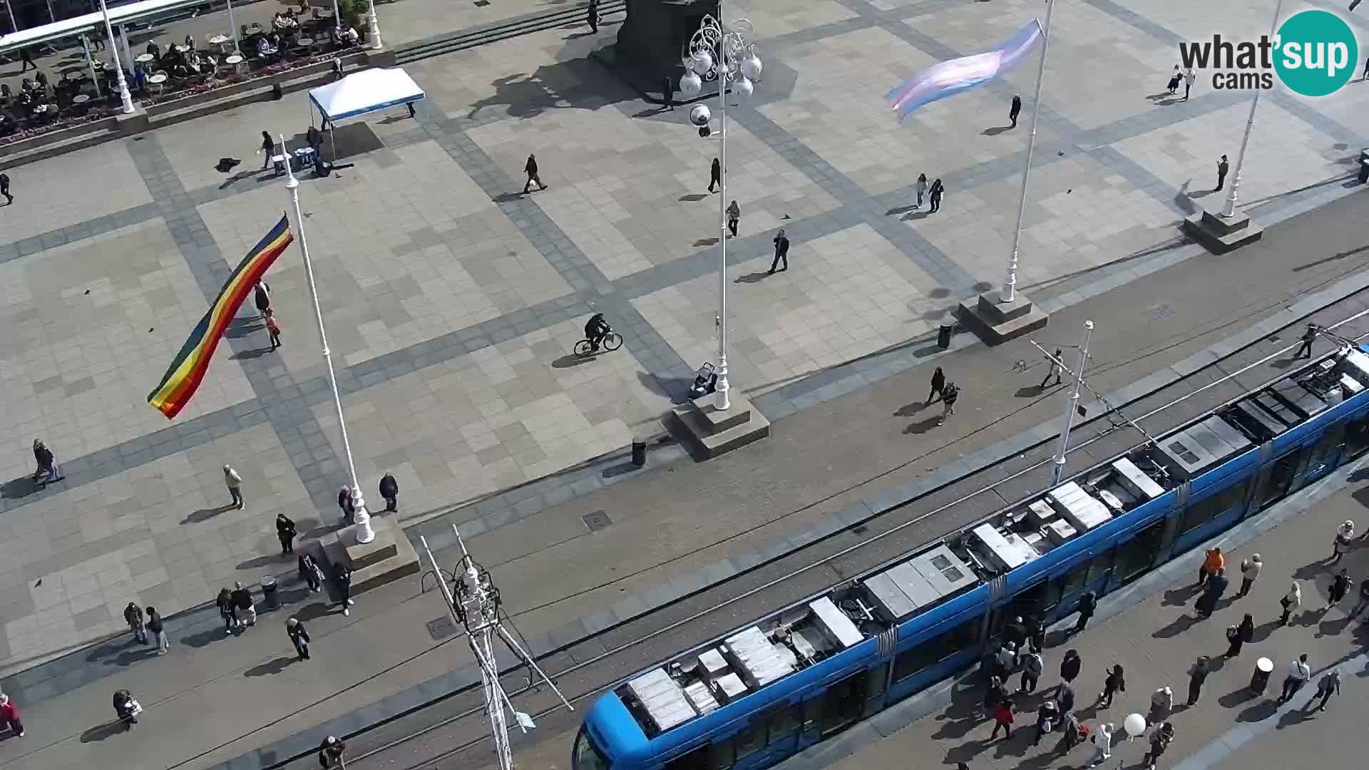 Zagreb -Trg Bana Jelačića