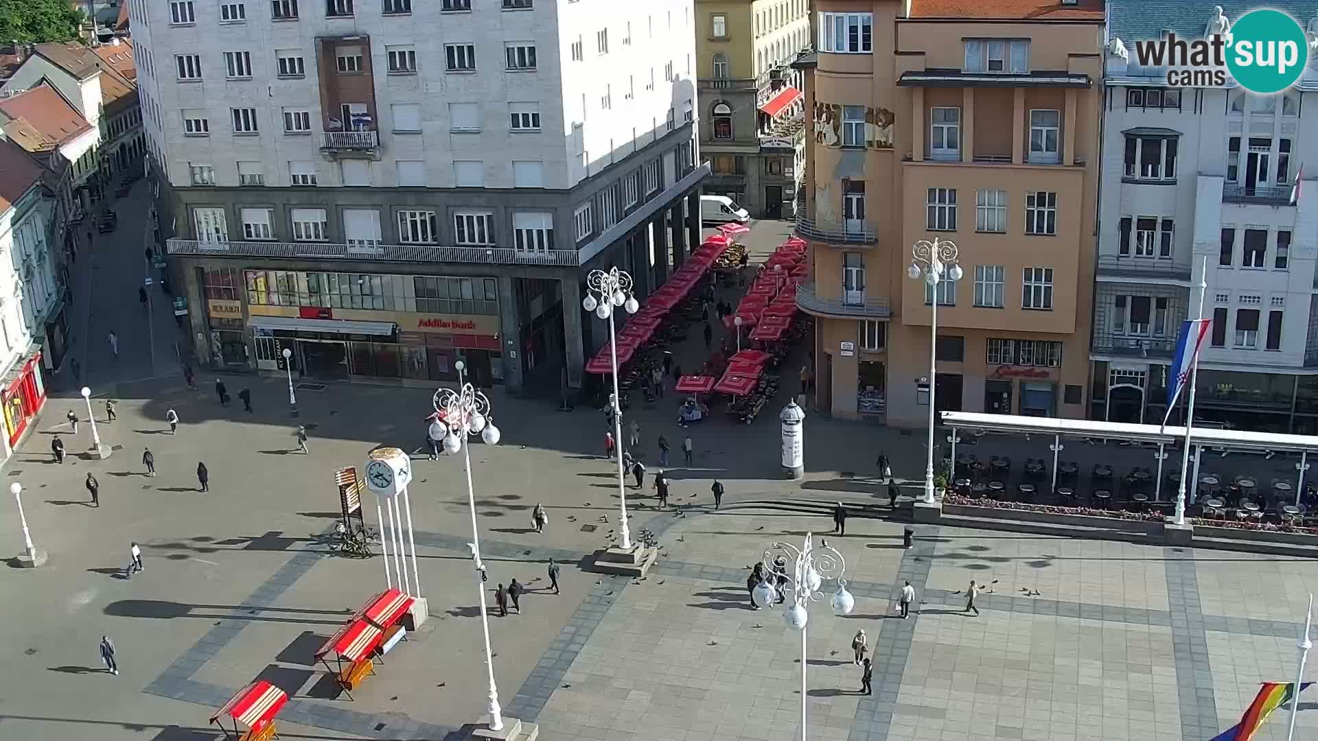 Piazza Ban Jelačić livecam Zagreb – Hotel Dubrovnik