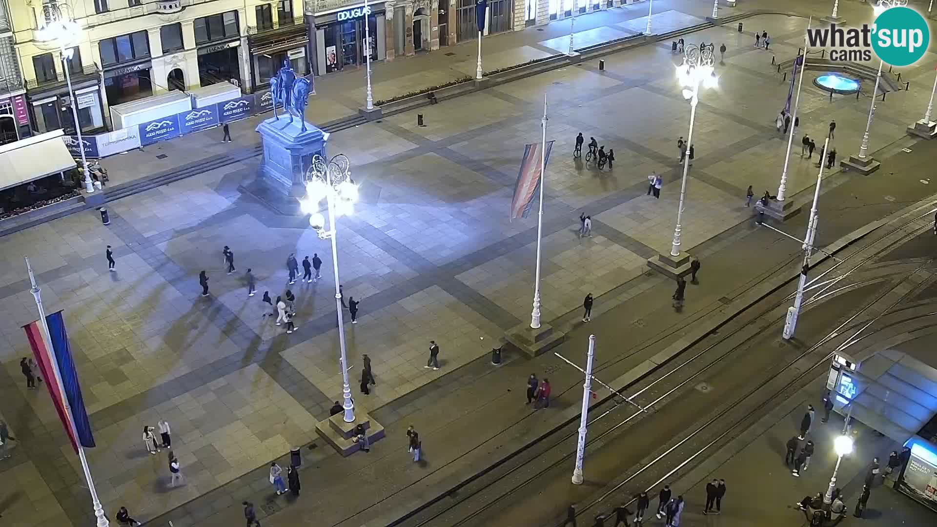 Piazza Ban Jelačić livecam Zagreb – Hotel Dubrovnik