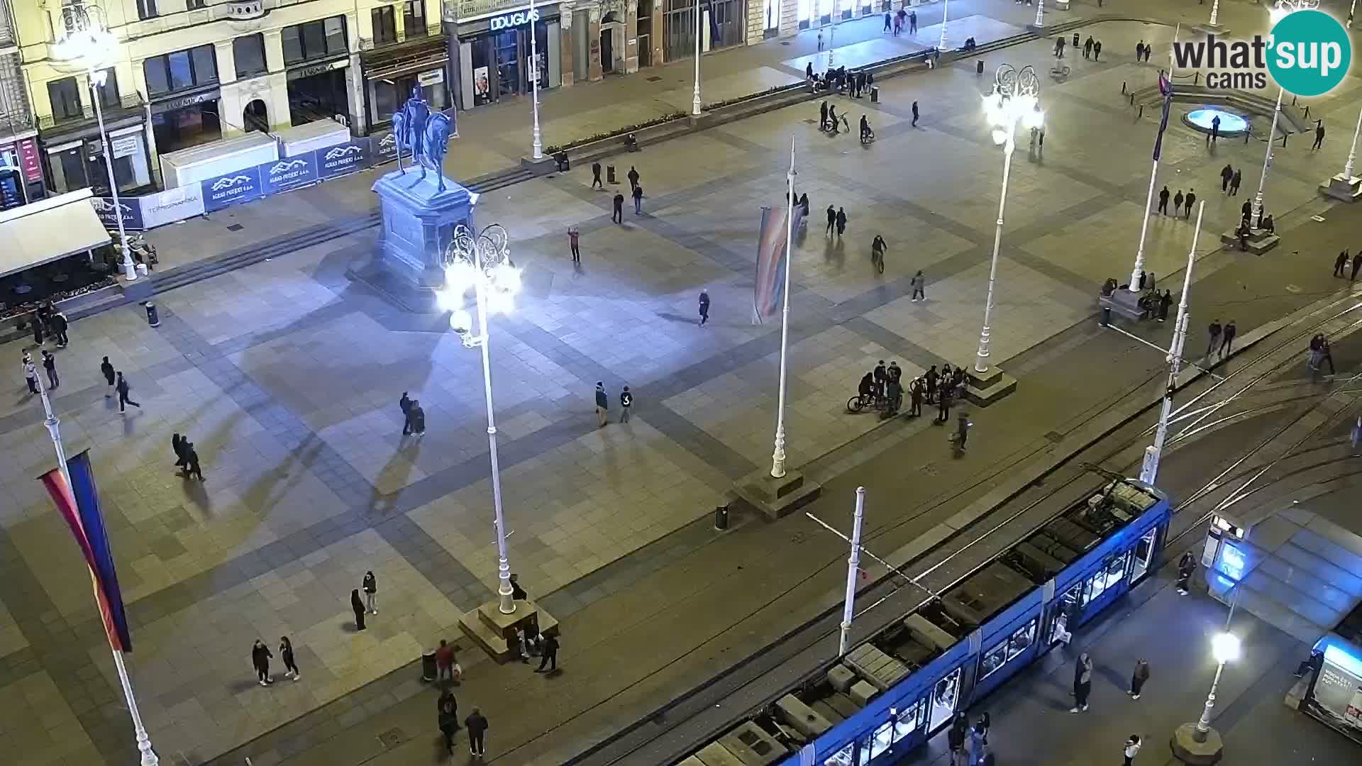 LIVE Webcam Zagreb Hotel Dubrovnik | Ban Jelačić square