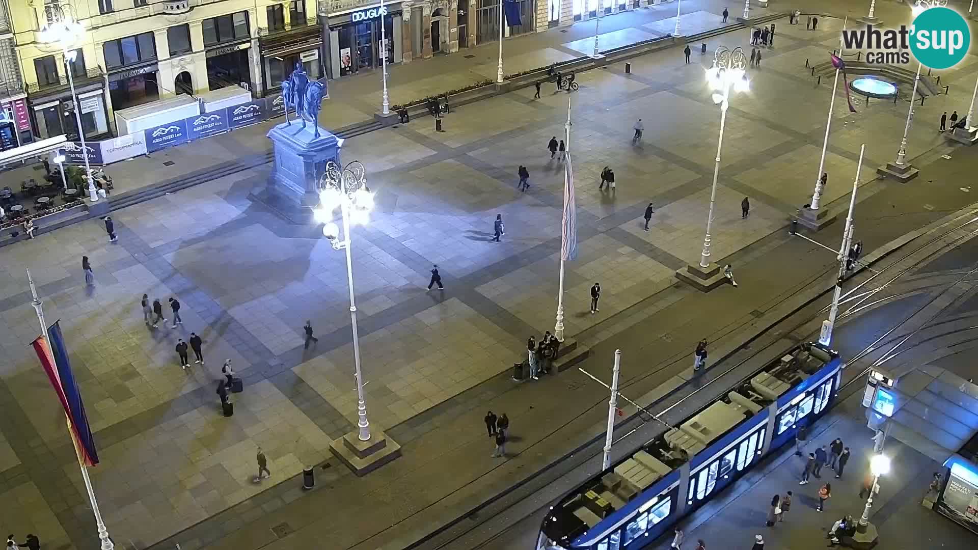 Webcam live Zagreb – Piazza Ban Jelačić