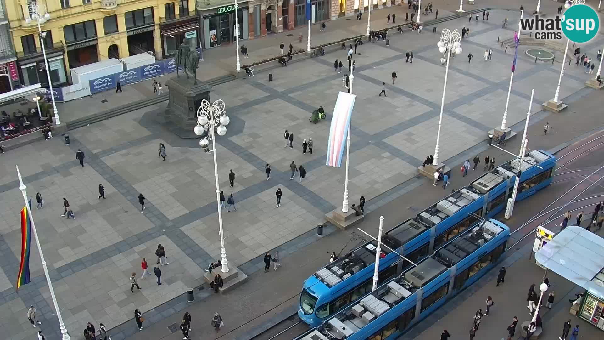 Webcam Zagreb – Ban Jelačić square