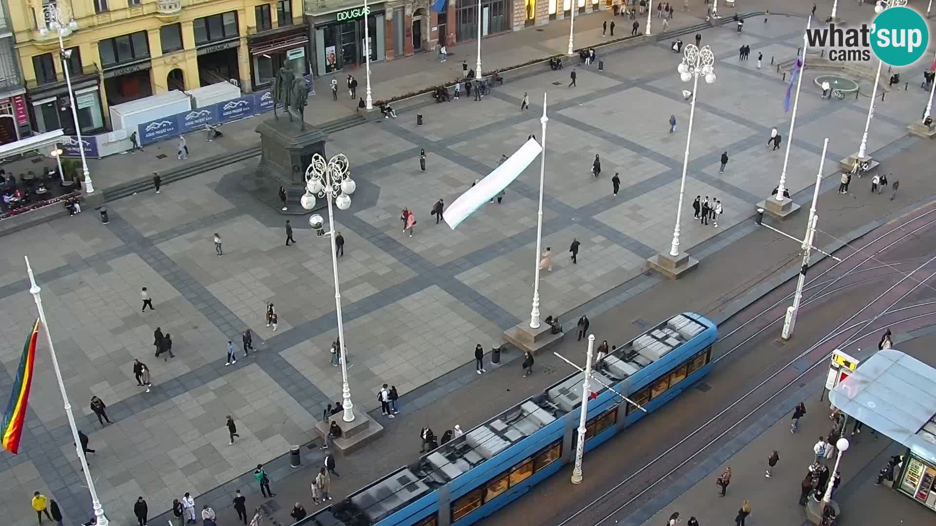 Piazza Ban Jelačić livecam Zagreb – Hotel Dubrovnik