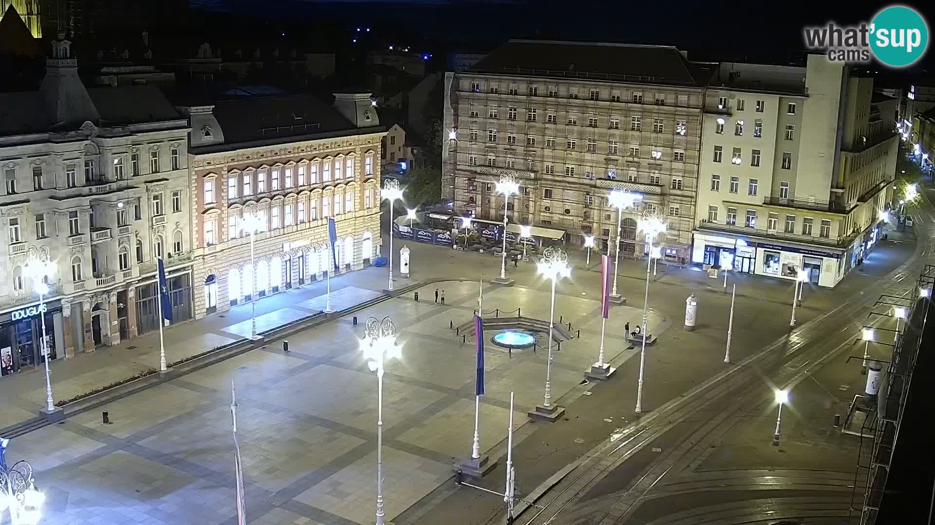 Piazza Ban Jelačić livecam Zagreb – Hotel Dubrovnik