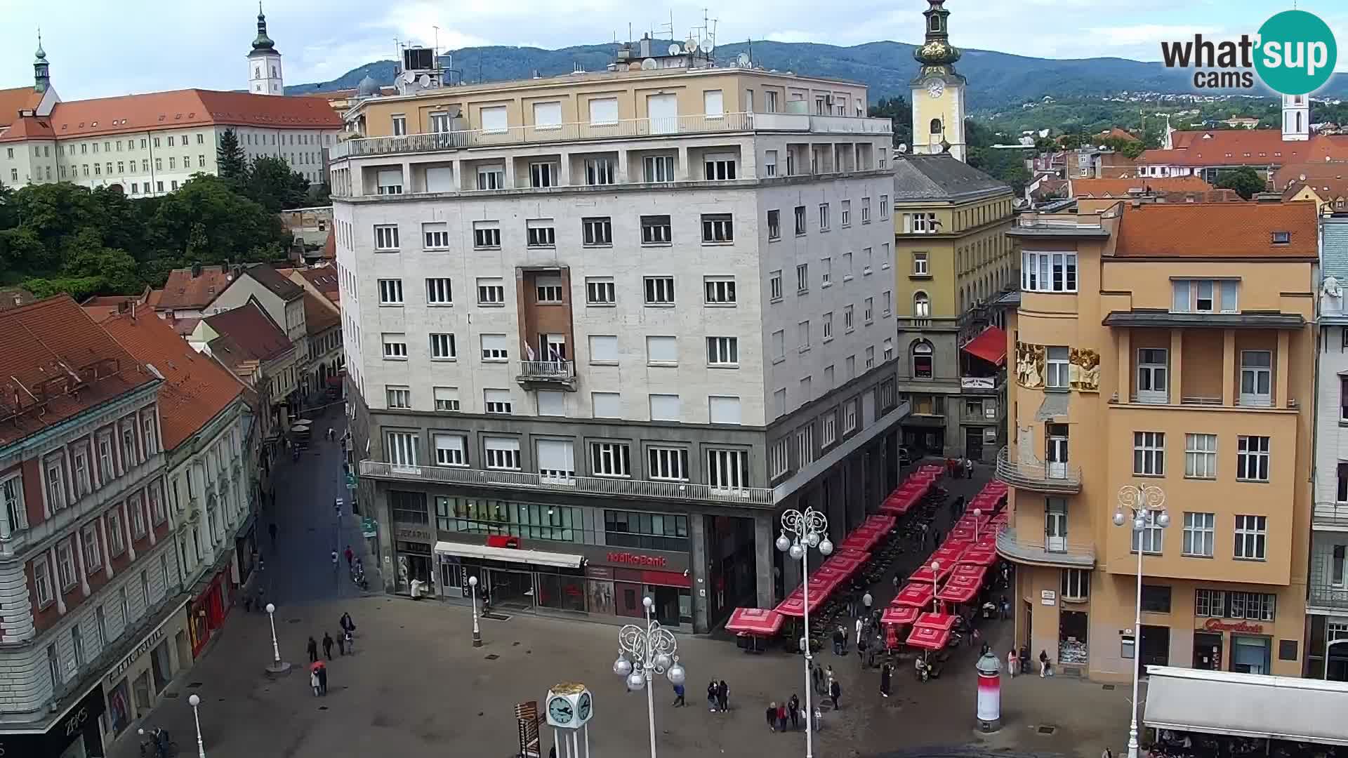 Zagabria – piazza Ban Jelačić