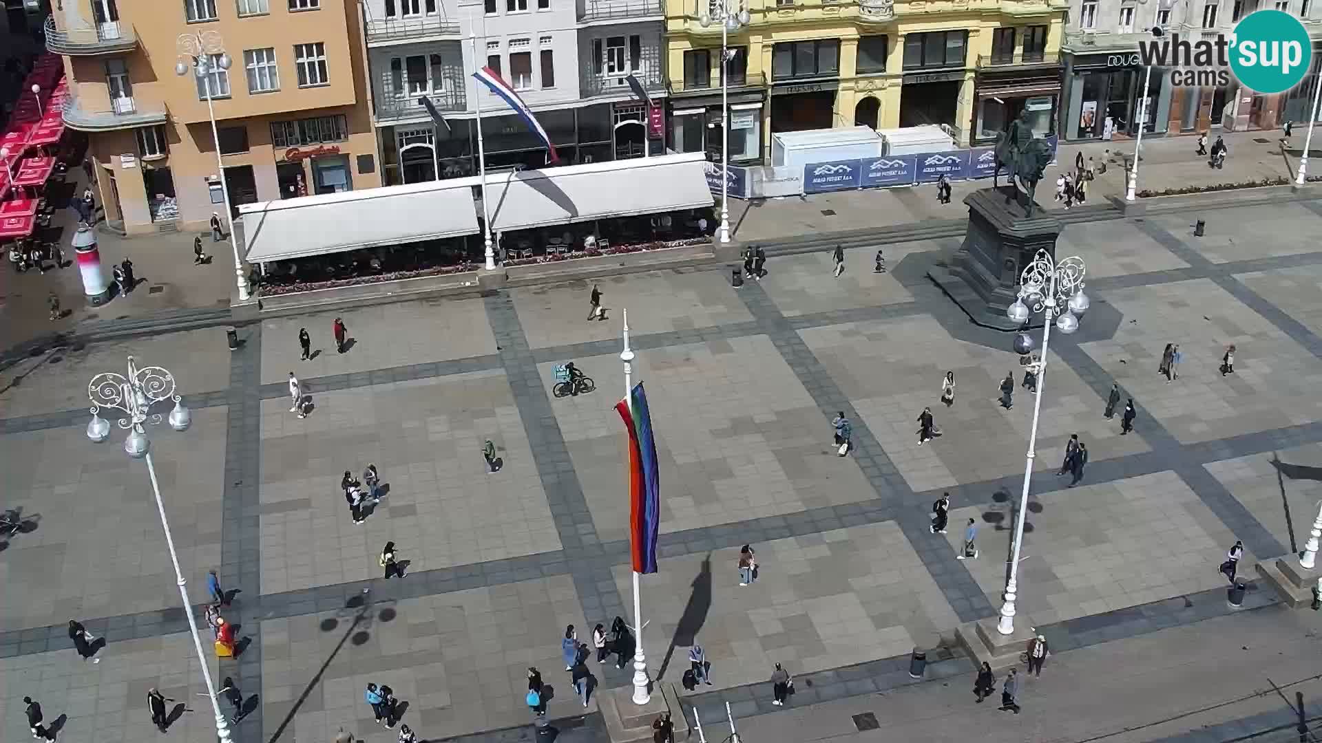 Zagreb -Trg Bana Jelačića