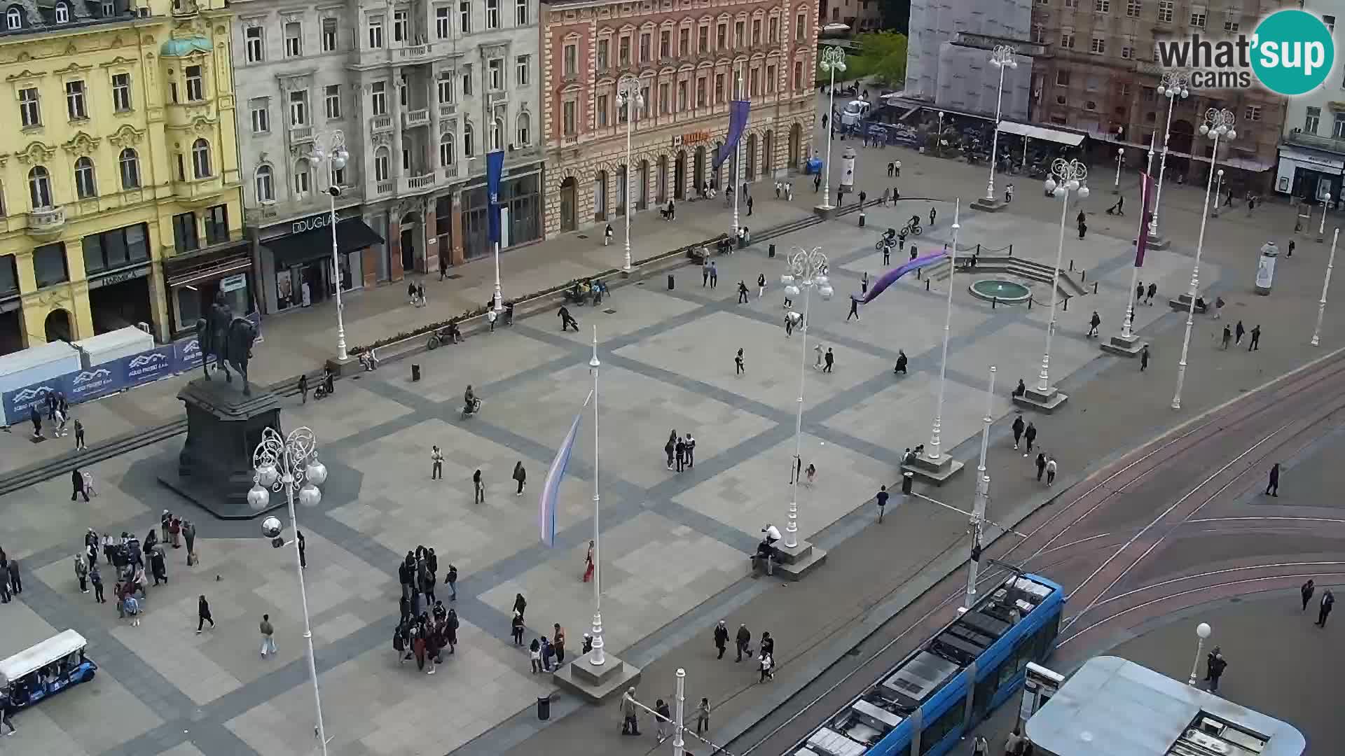 Webcam Zagreb – Ban Jelačić square