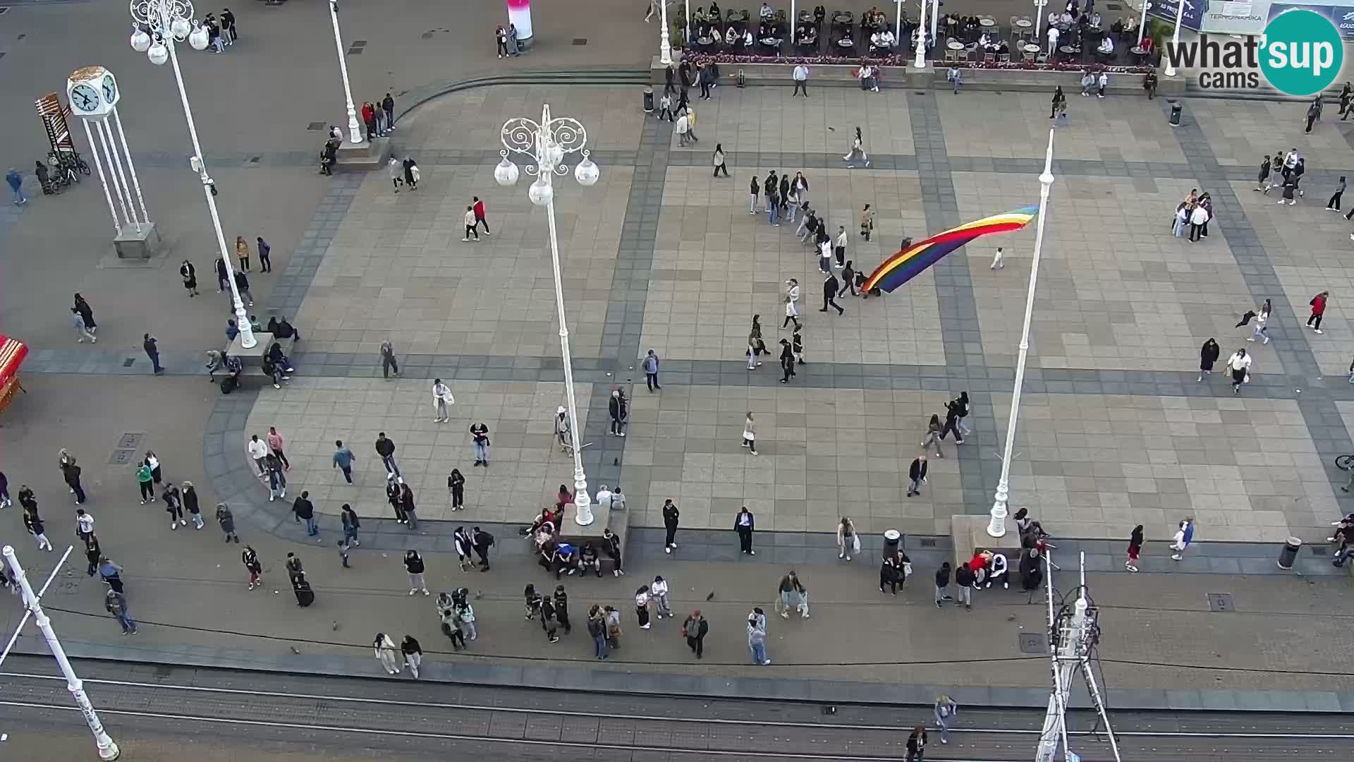 LIVE Webcam Zagreb – Ban Jelačić – Hotel Dubrovnik
