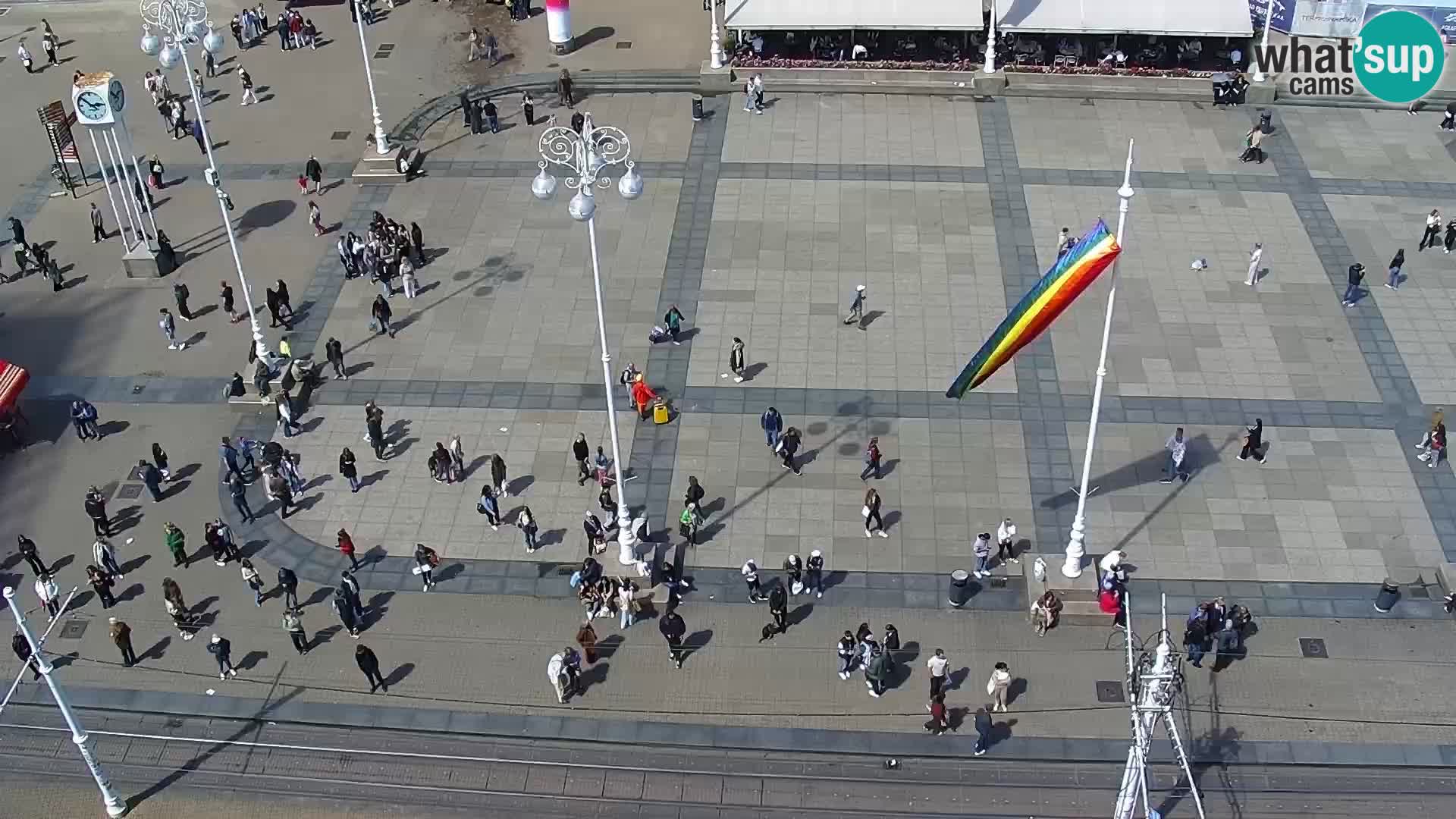 Zagabria – piazza Ban Jelačić