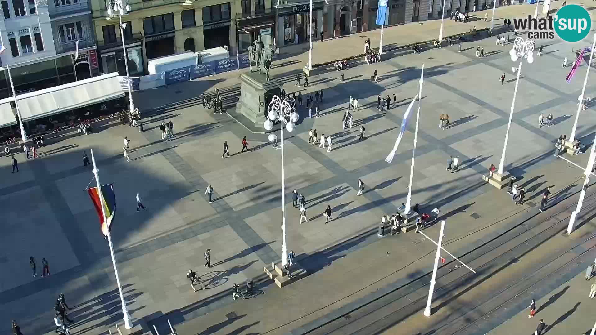 Webcam live Zagreb – Ban Jelačić Platz