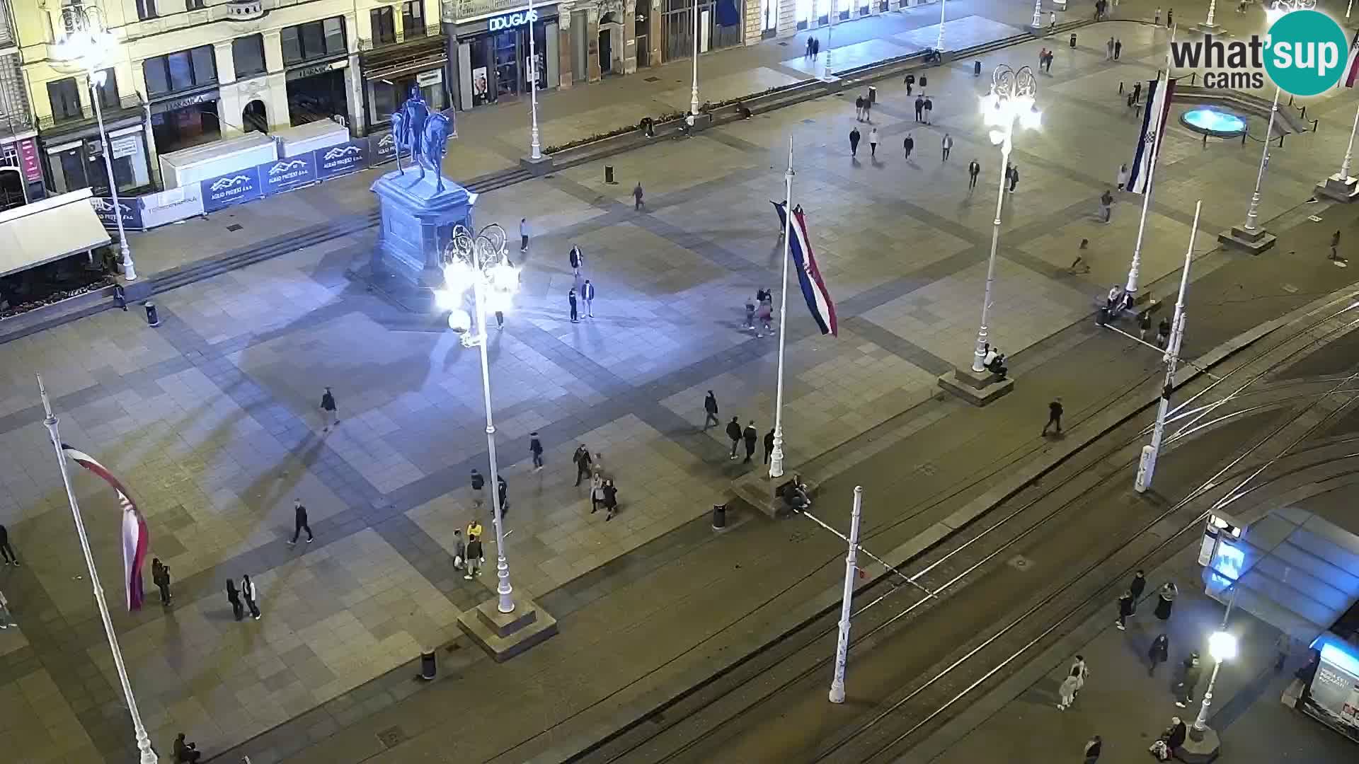 Plaza Ban Jelačić camera en vivo Zagreb – Hotel Dubrovnik