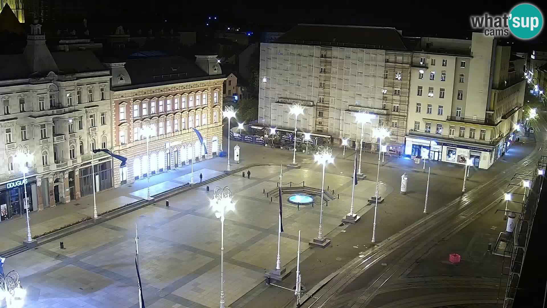 Webcam live Zagreb – Piazza Ban Jelačić