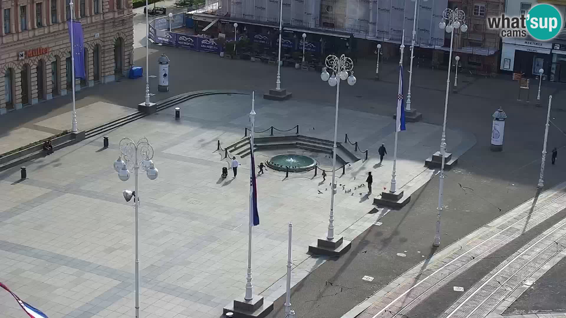 Webcam Zagreb – Carré Ban Jelačić