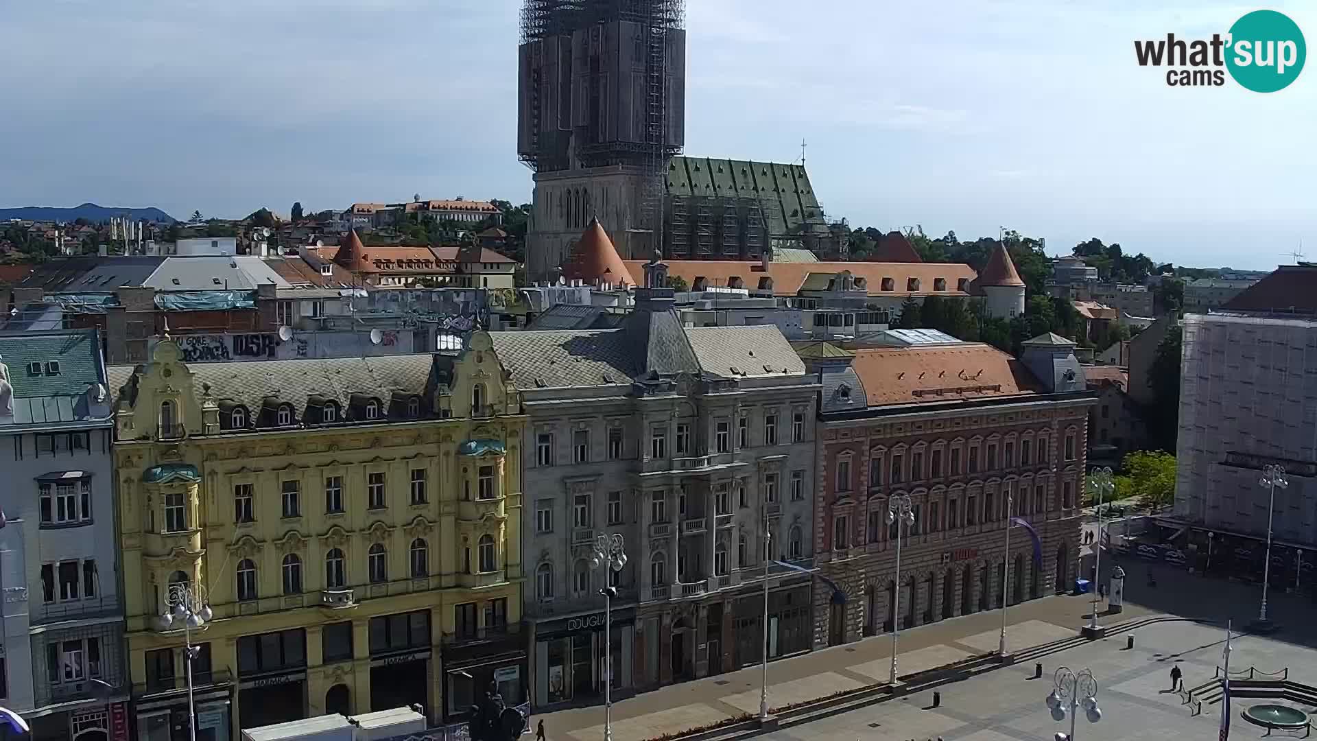 Webcam Zagreb – Ban Jelačić square